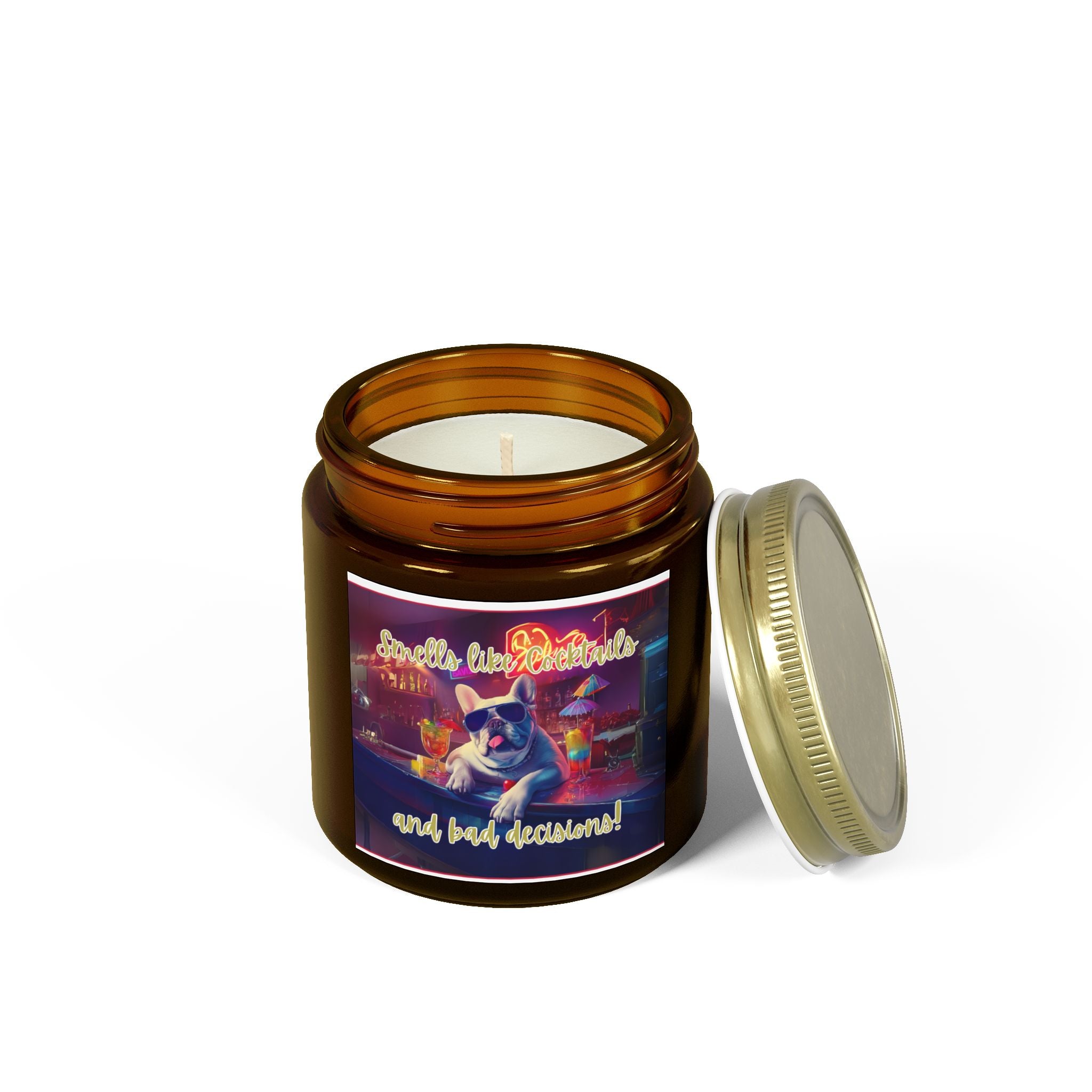 Tipsy Bully Scented Candle option 27 - French Bulldog mom home decor | Tipsy Bully