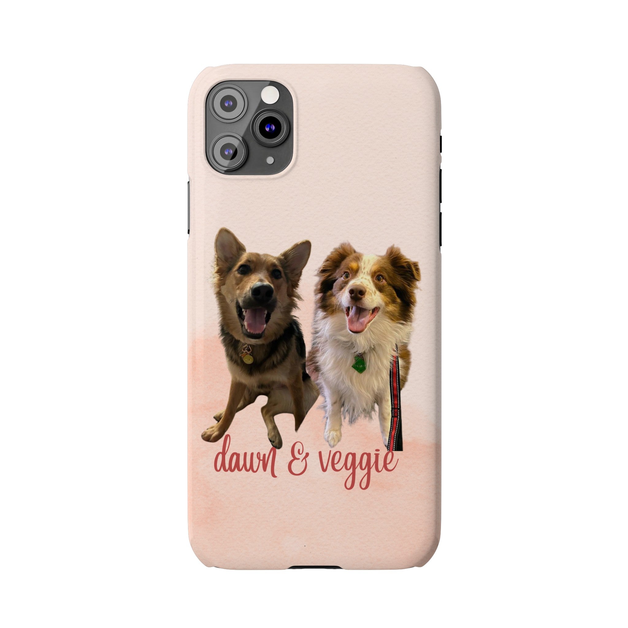 Dog iPhone Cases (Dawn/Veggie)