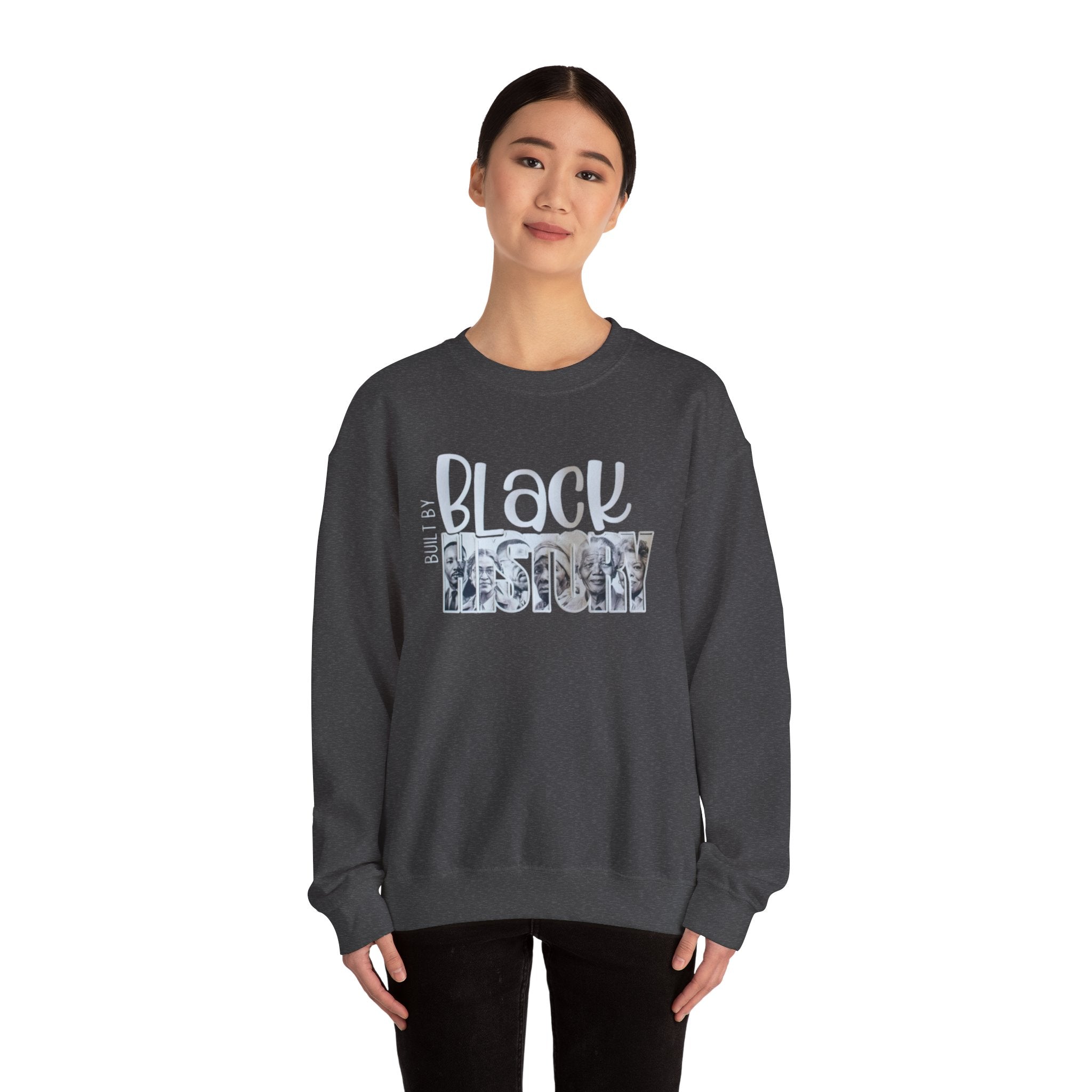 Built By Black History Unisex Crew Neck Sweatshirt