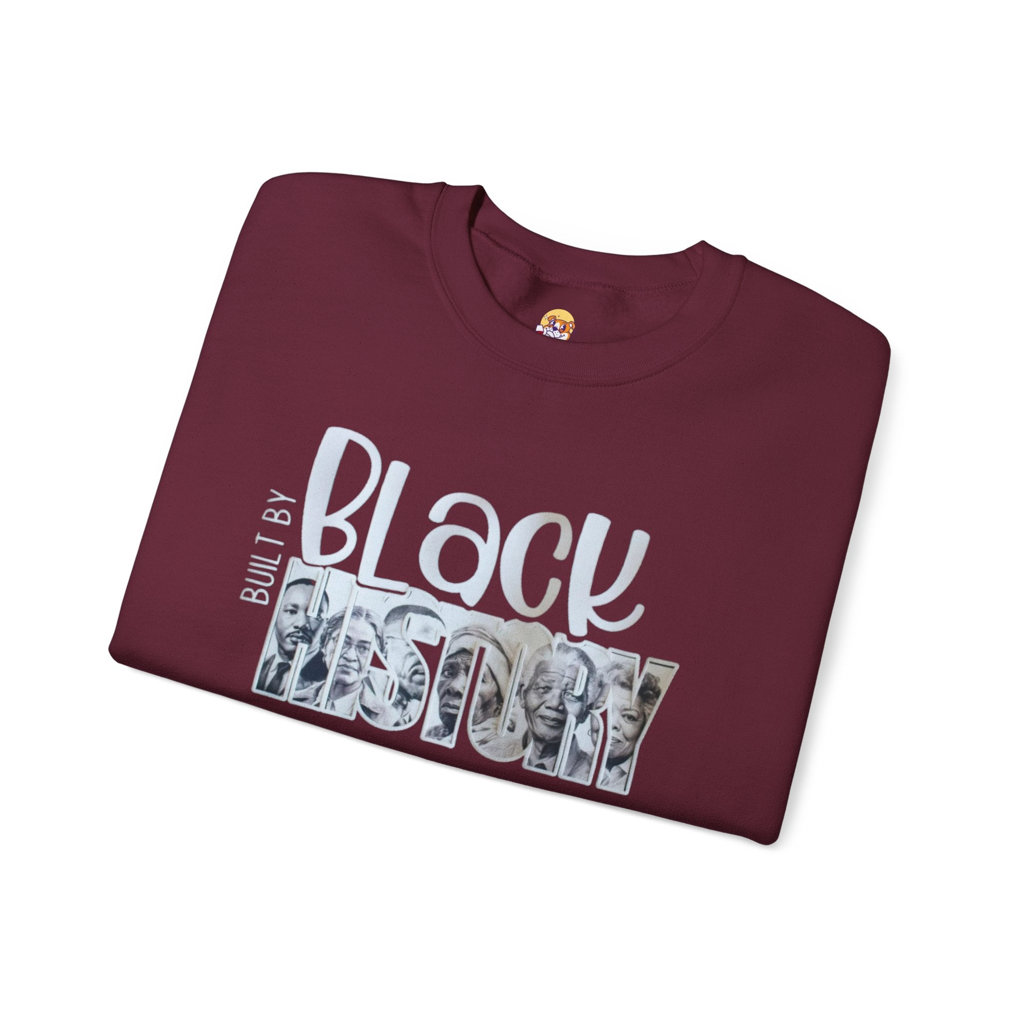 Built By Black History Unisex Crew Neck Sweatshirt