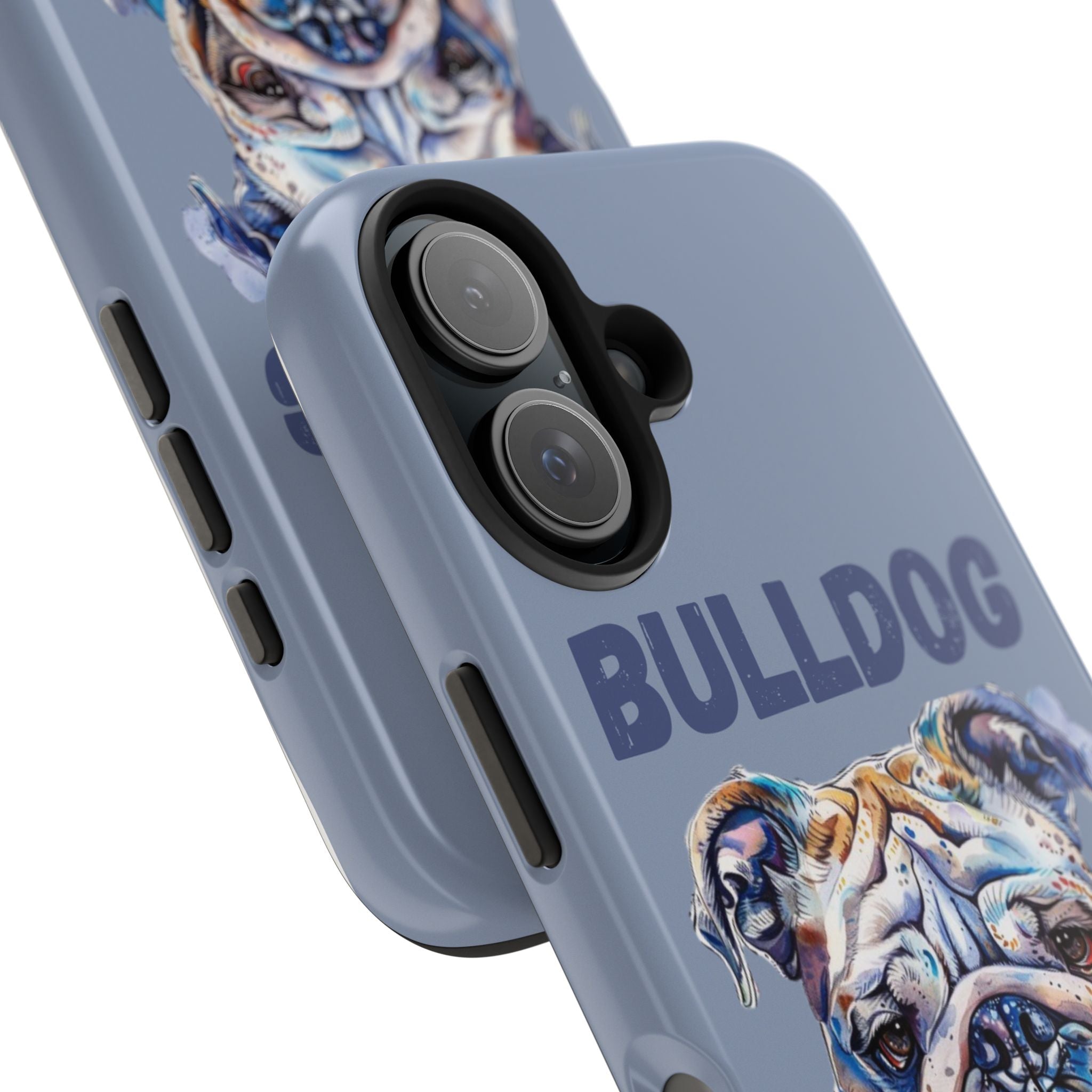 Bulldog Dad iPhone Cases (English/Watercolor) New