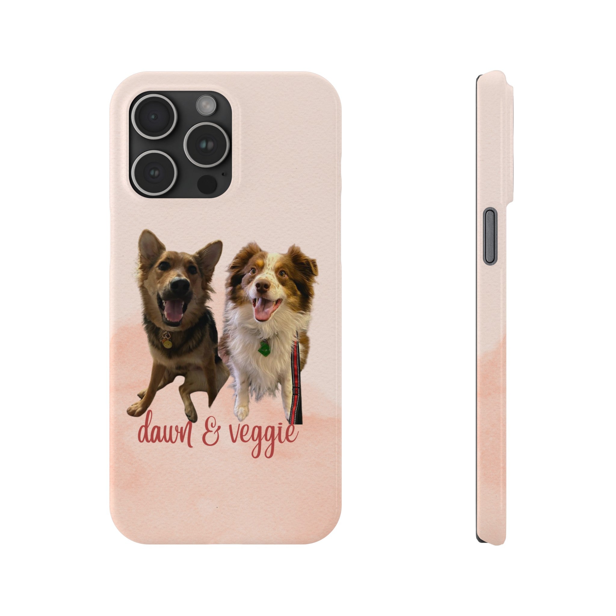 Dog iPhone Cases (Dawn/Veggie)