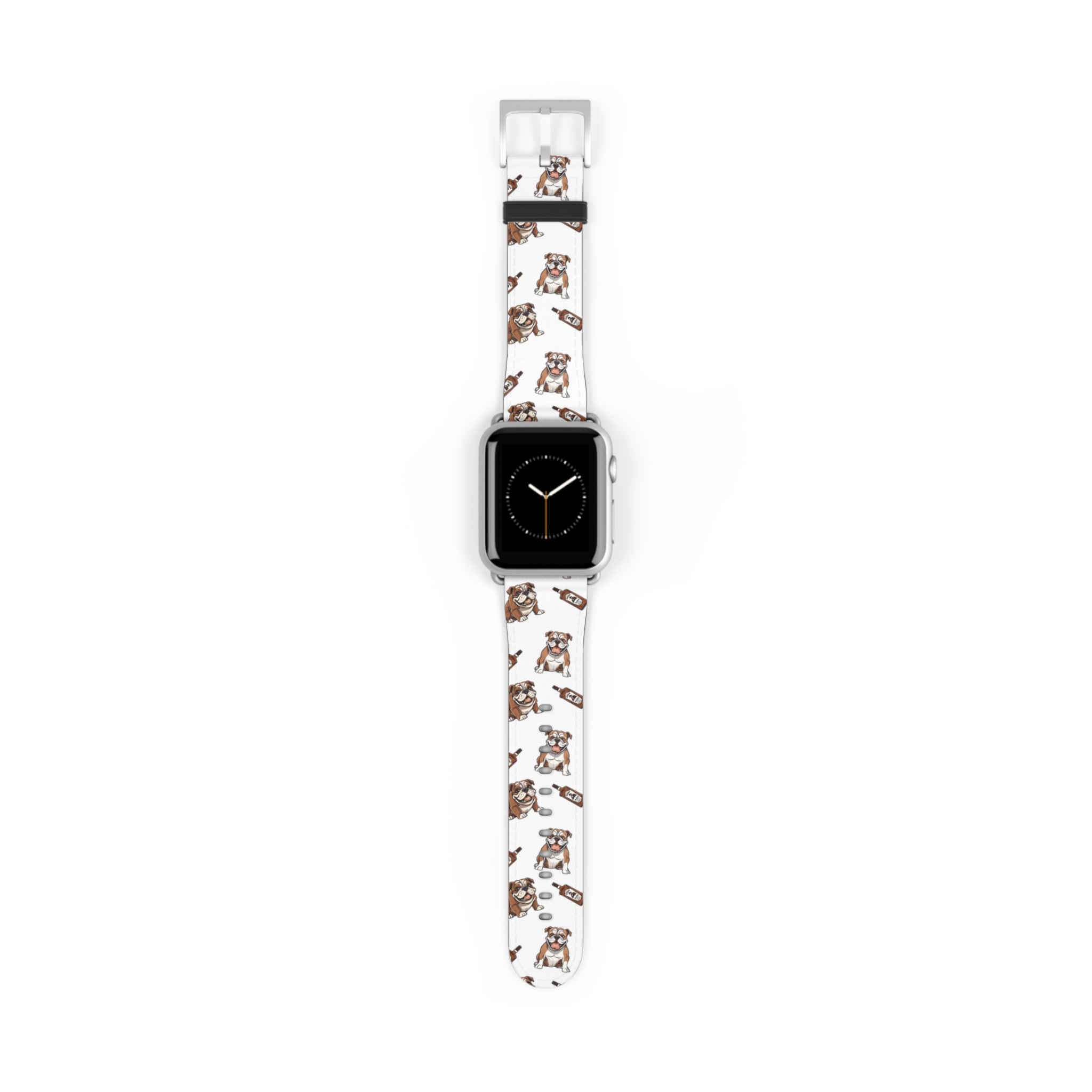 Bulldog Apple Watch Bands (English/Bourbon)