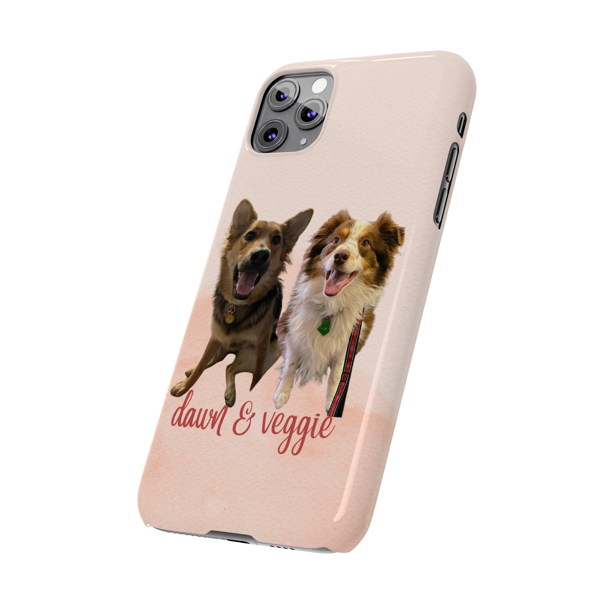 Dog iPhone Cases (Dawn/Veggie)
