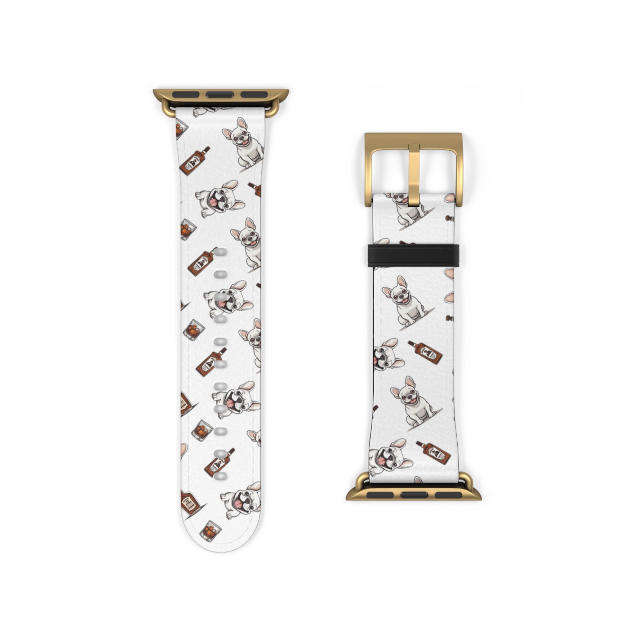 Bulldog Apple Watch Bands (french/bourbon)