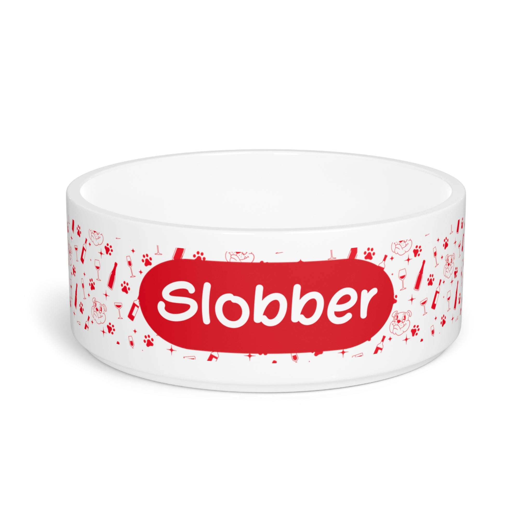 Copy of Tipsy Bully "Slobber" Dog Food Bowl (Red)