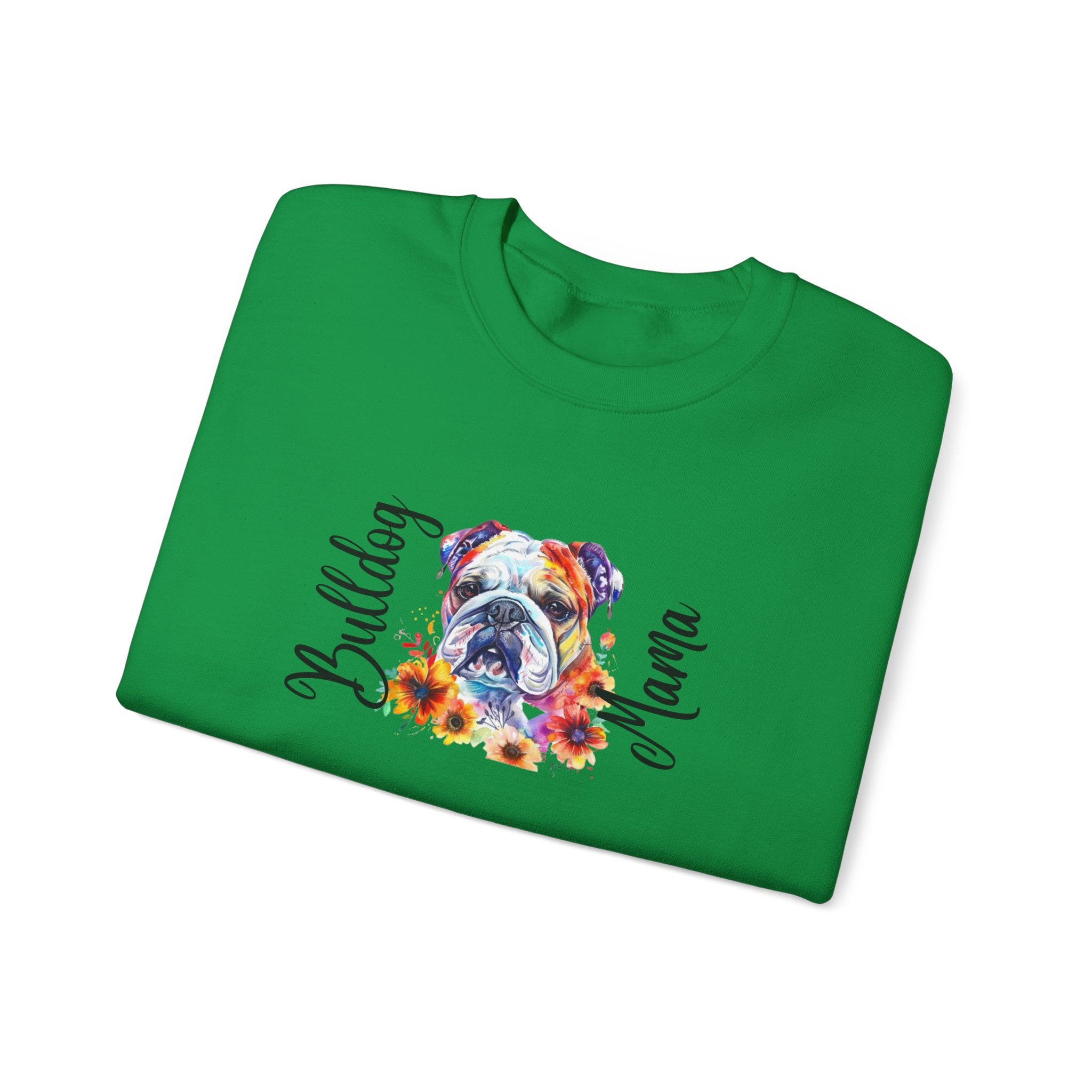 Bulldog Mama crew neck sweatshirt (English)