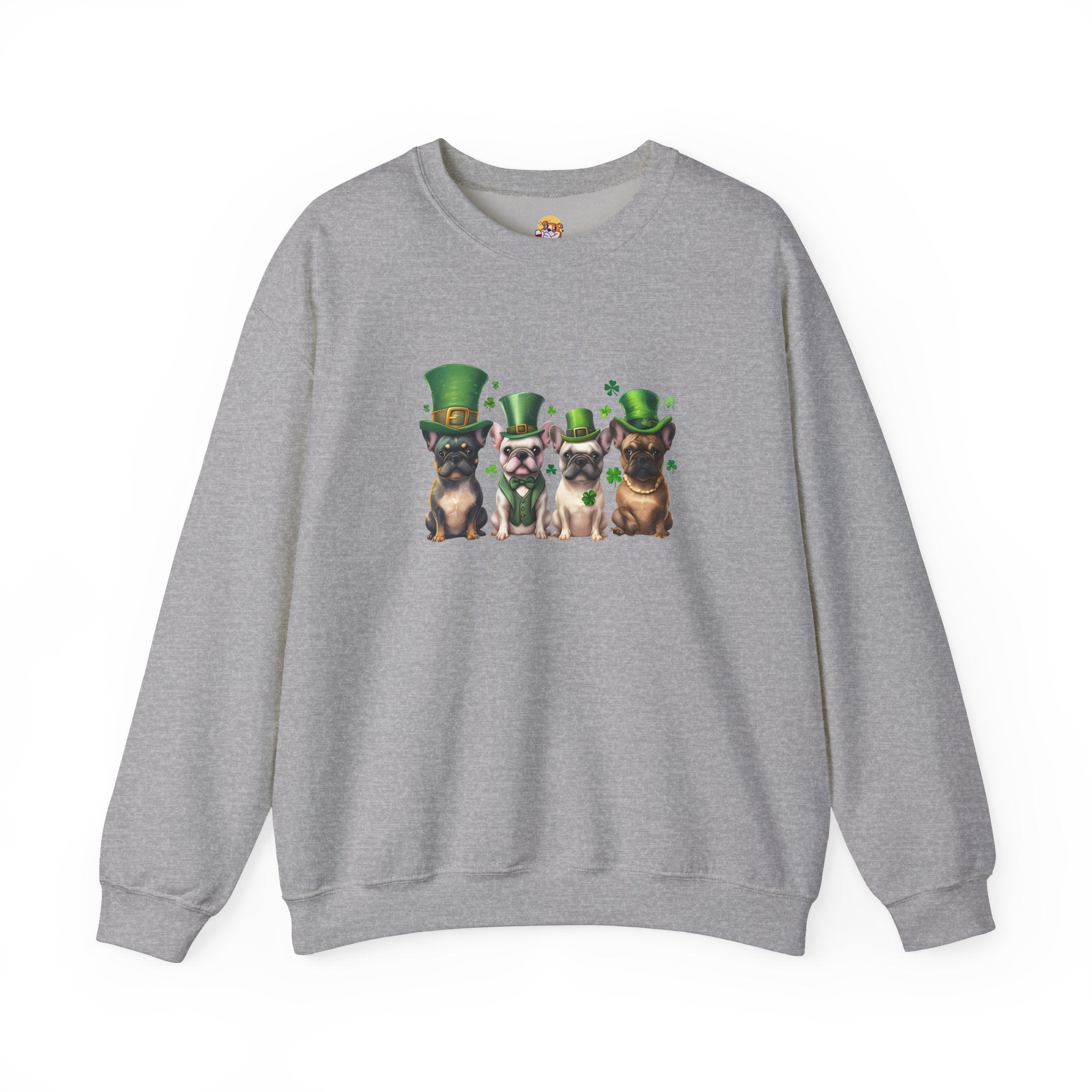 Tipsy Bully St. Patrick's Day Sweatshirt: Leprechauns (French)