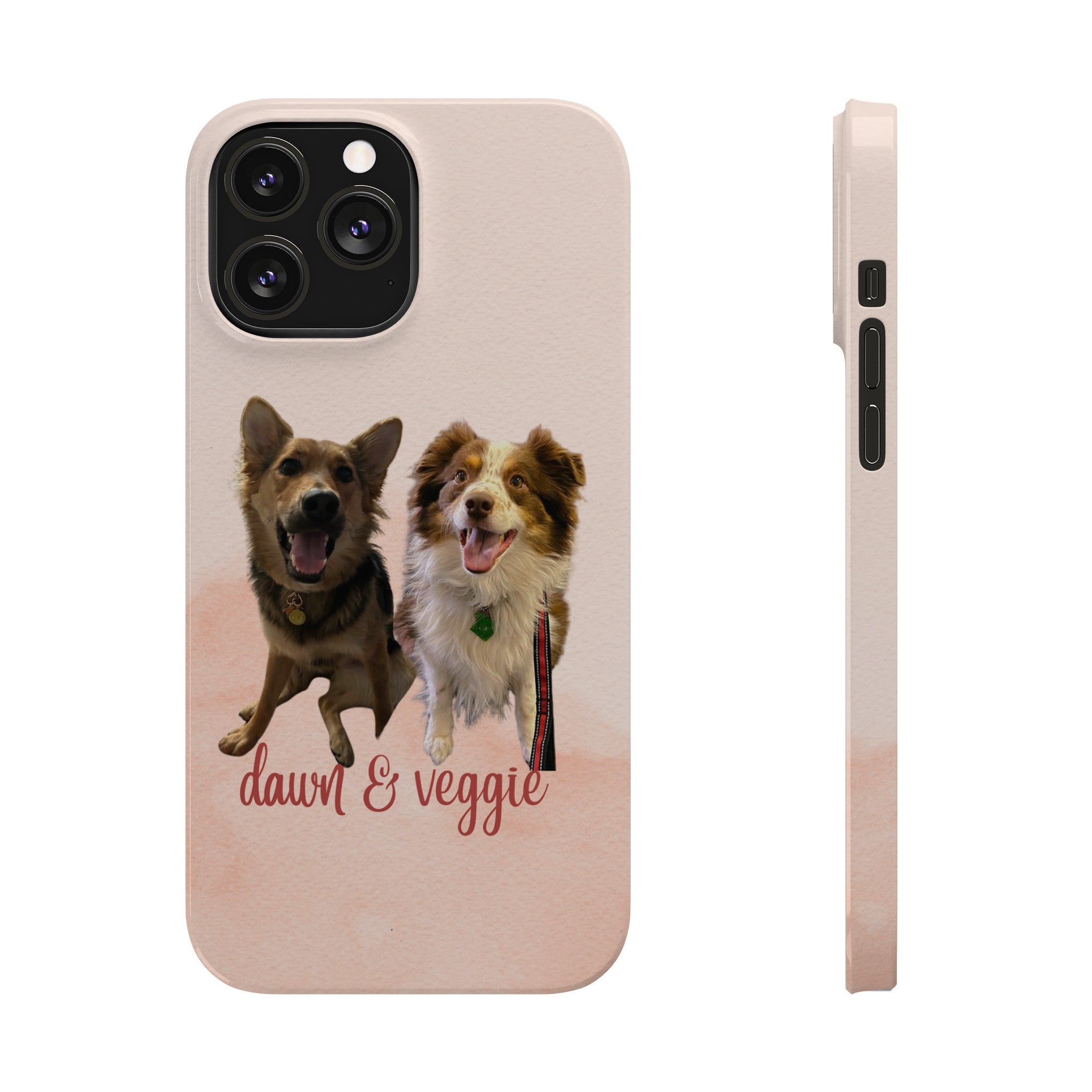 Dog iPhone Cases (Dawn/Veggie)