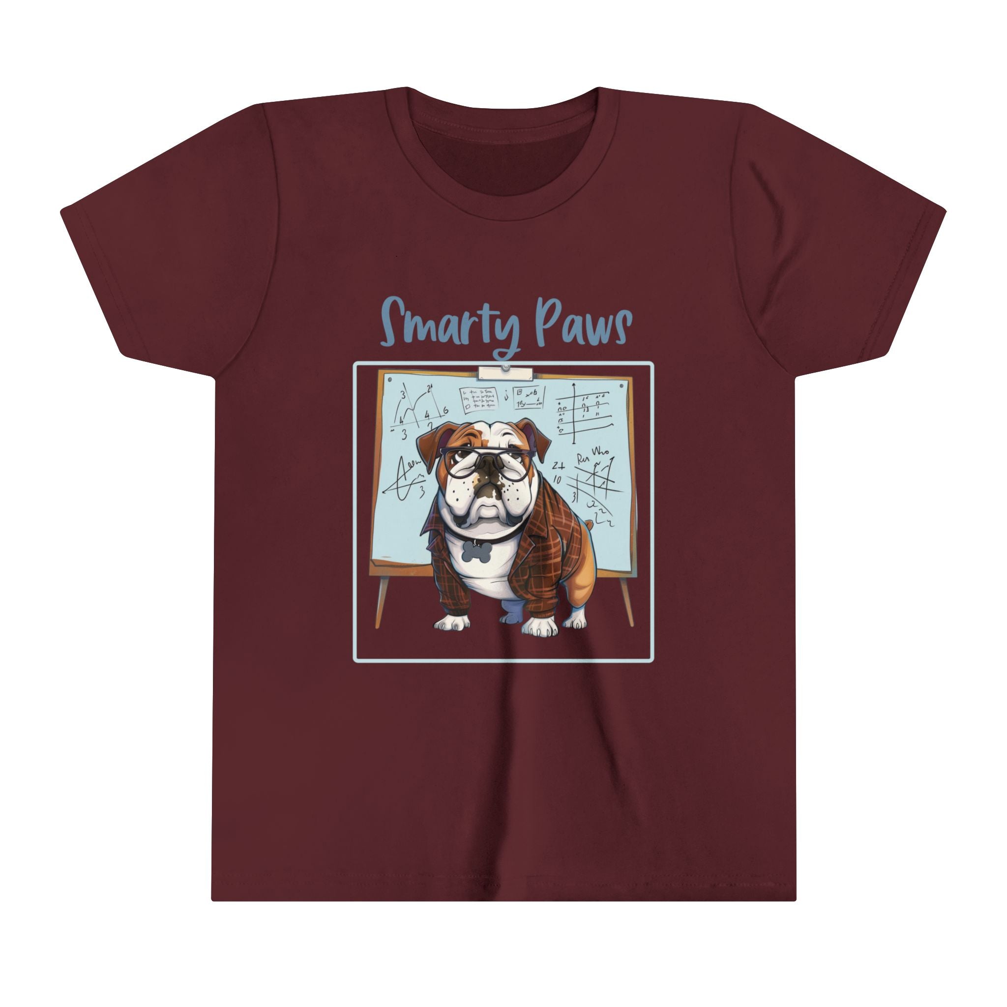 Tipsy Bully Back-to-School Youth T-Shirt (Smarty/Brown English)