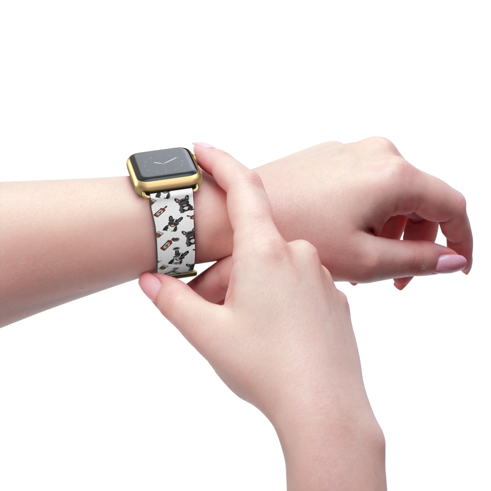 Bulldog Apple Watch Bands (french/bourbon)