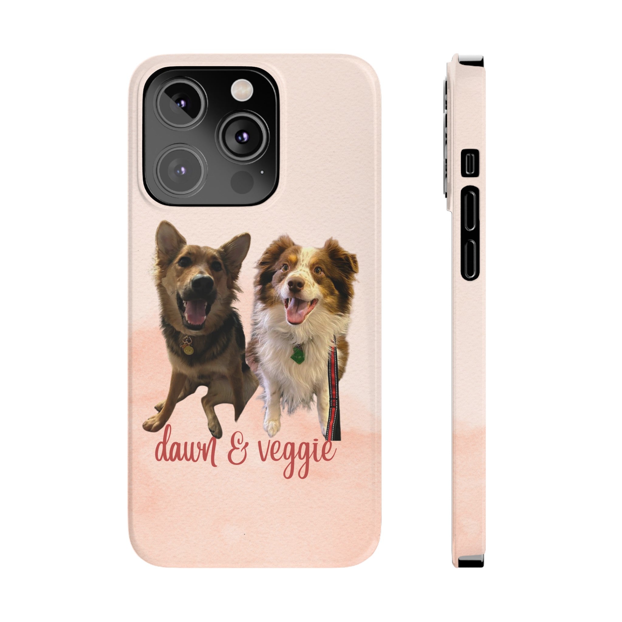 Dog iPhone Cases (Dawn/Veggie)
