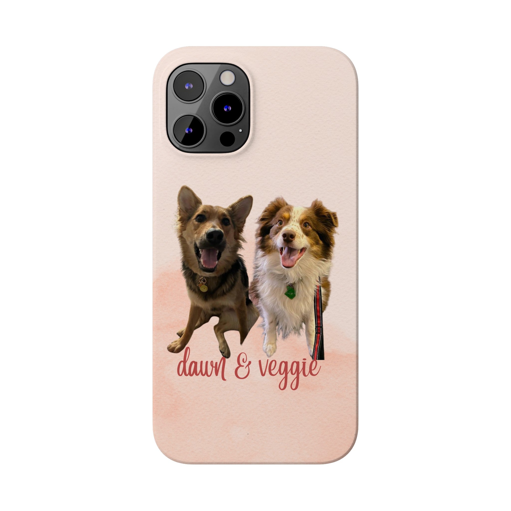 Dog iPhone Cases (Dawn/Veggie)