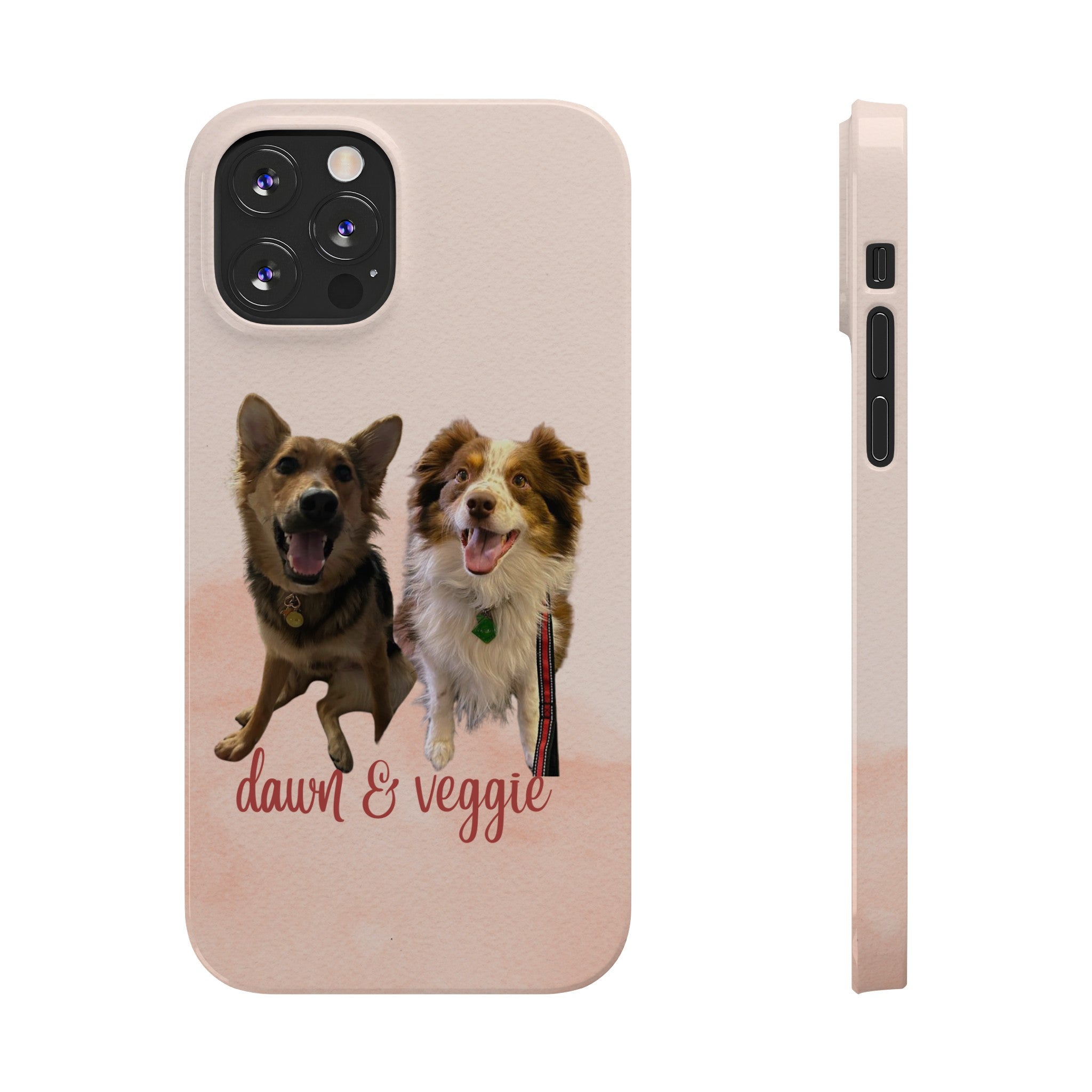 Dog iPhone Cases (Dawn/Veggie)