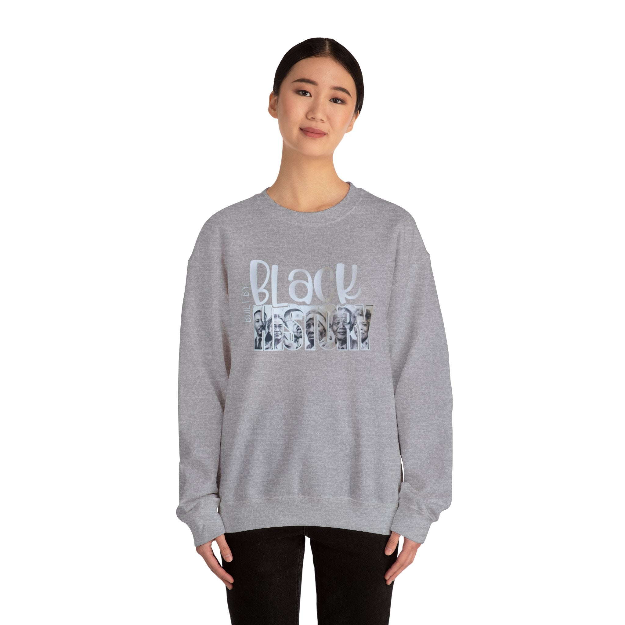 Built By Black History Unisex Crew Neck Sweatshirt
