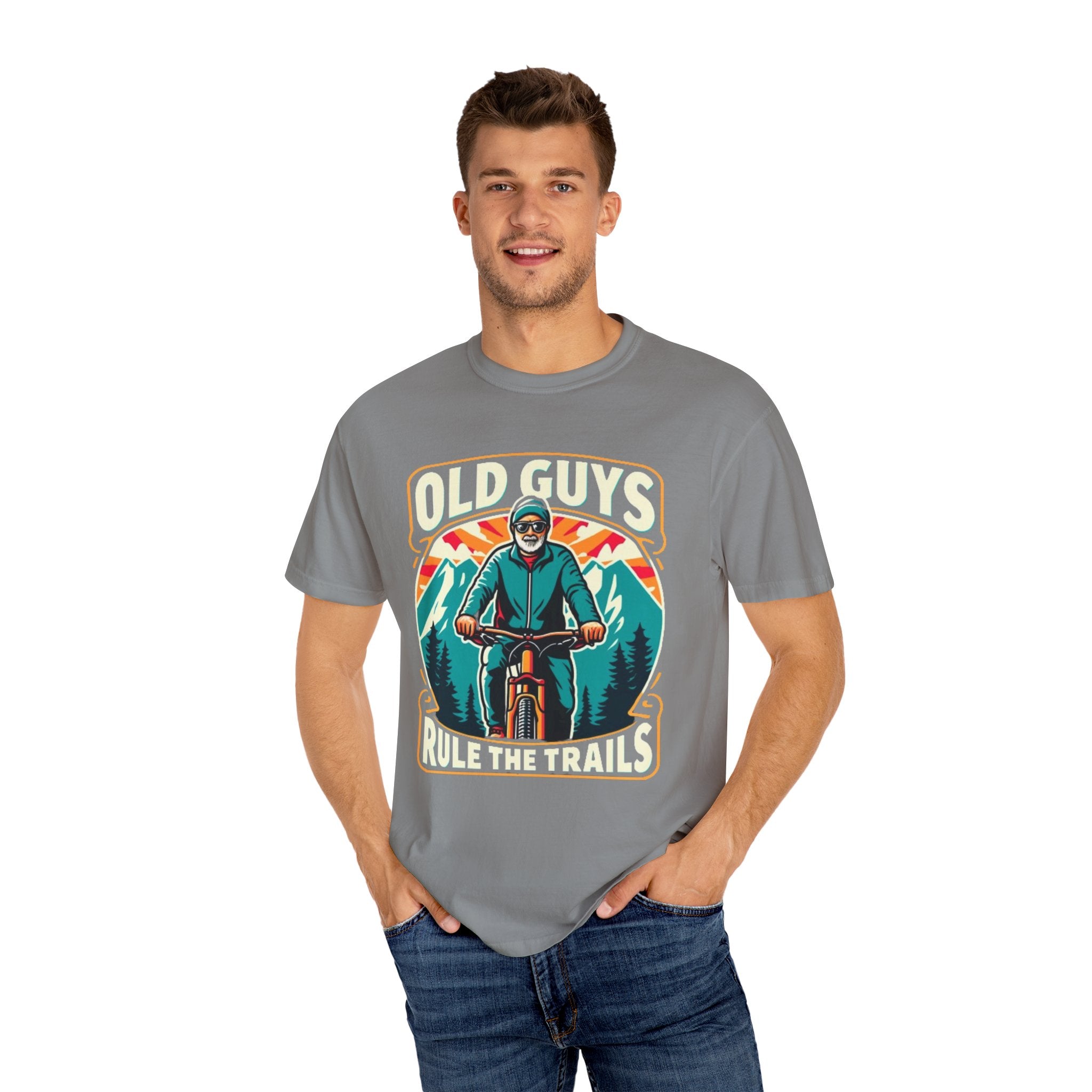 Mountain Bike Men's T-Shirt - Old Guys Rule the Trails