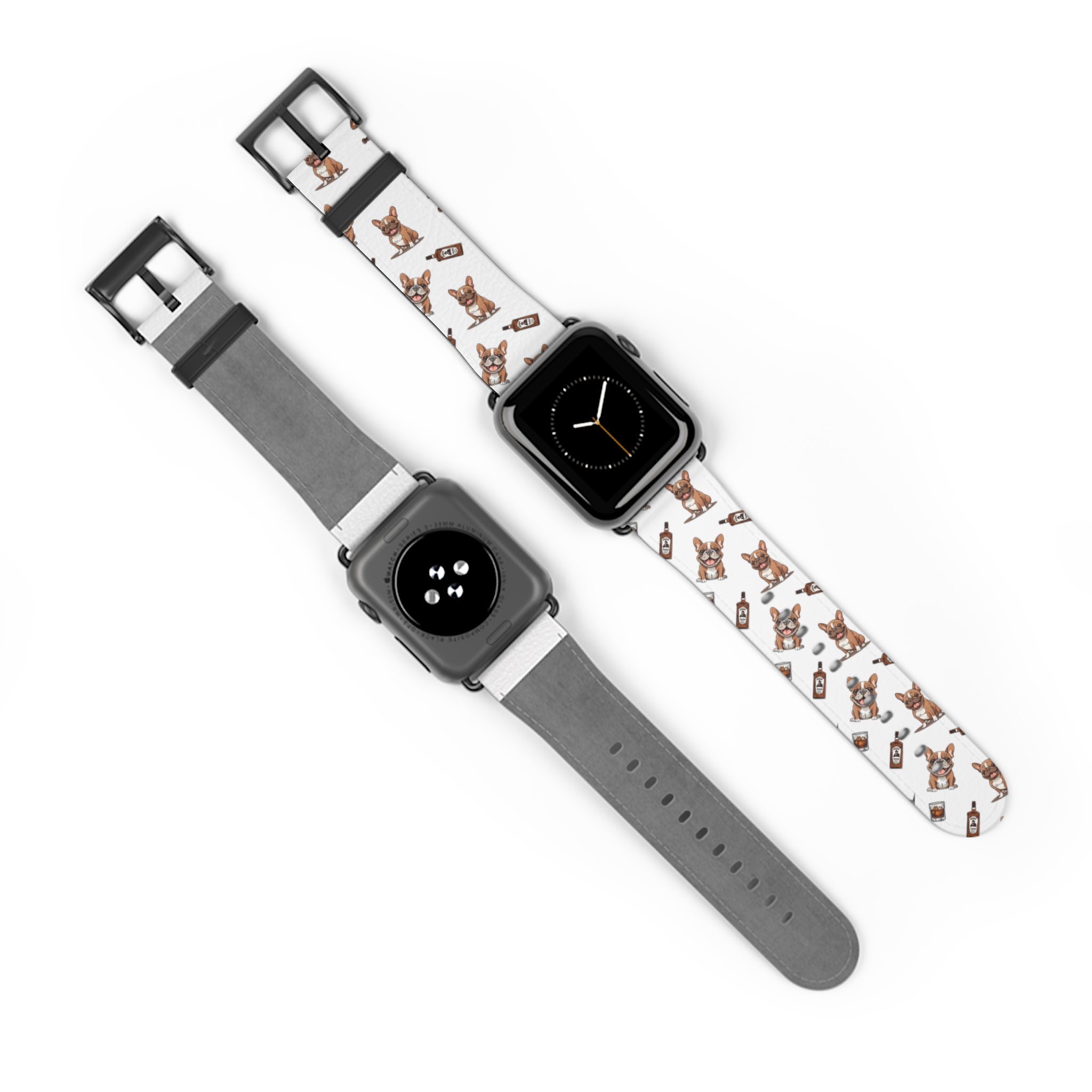 Bulldog Apple Watch Bands (French/Bourbon)