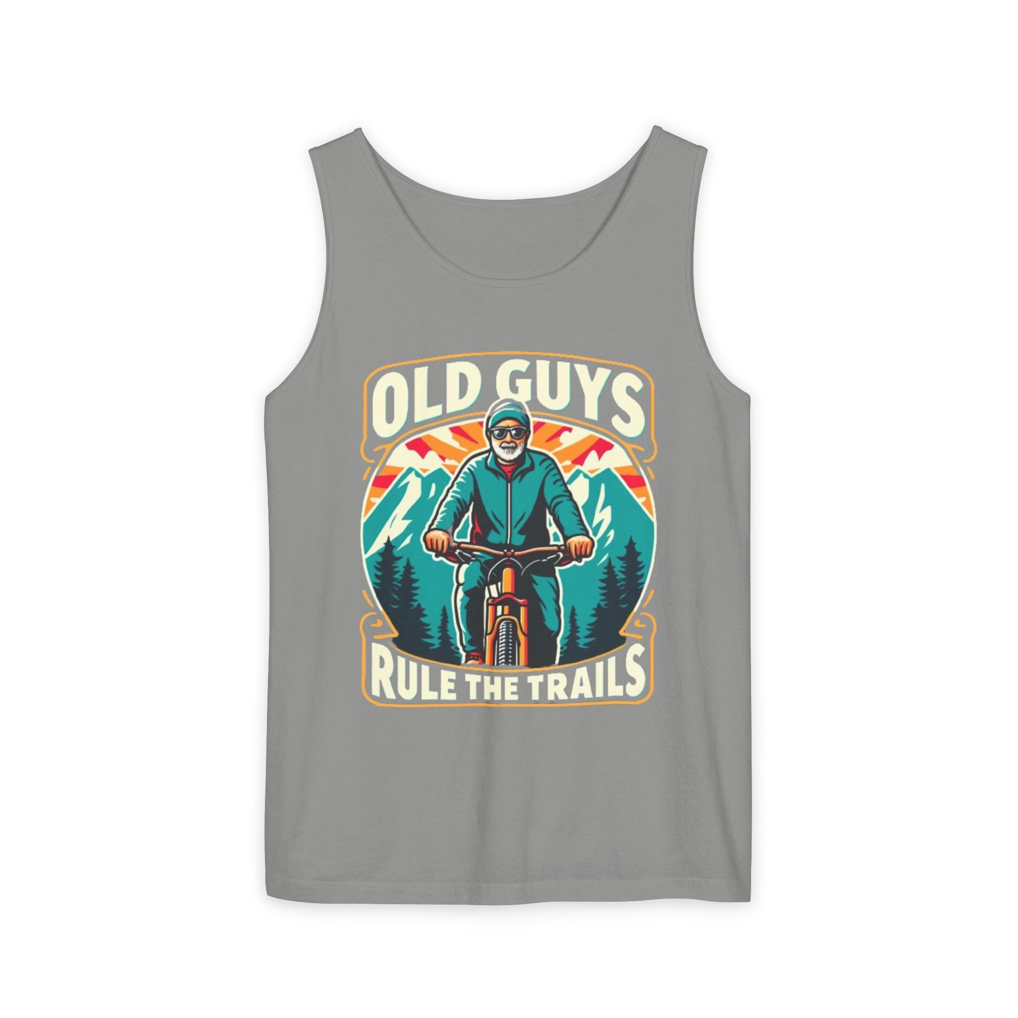 Men's Tank Top - Old Guys Rule the Trails (Unisex)