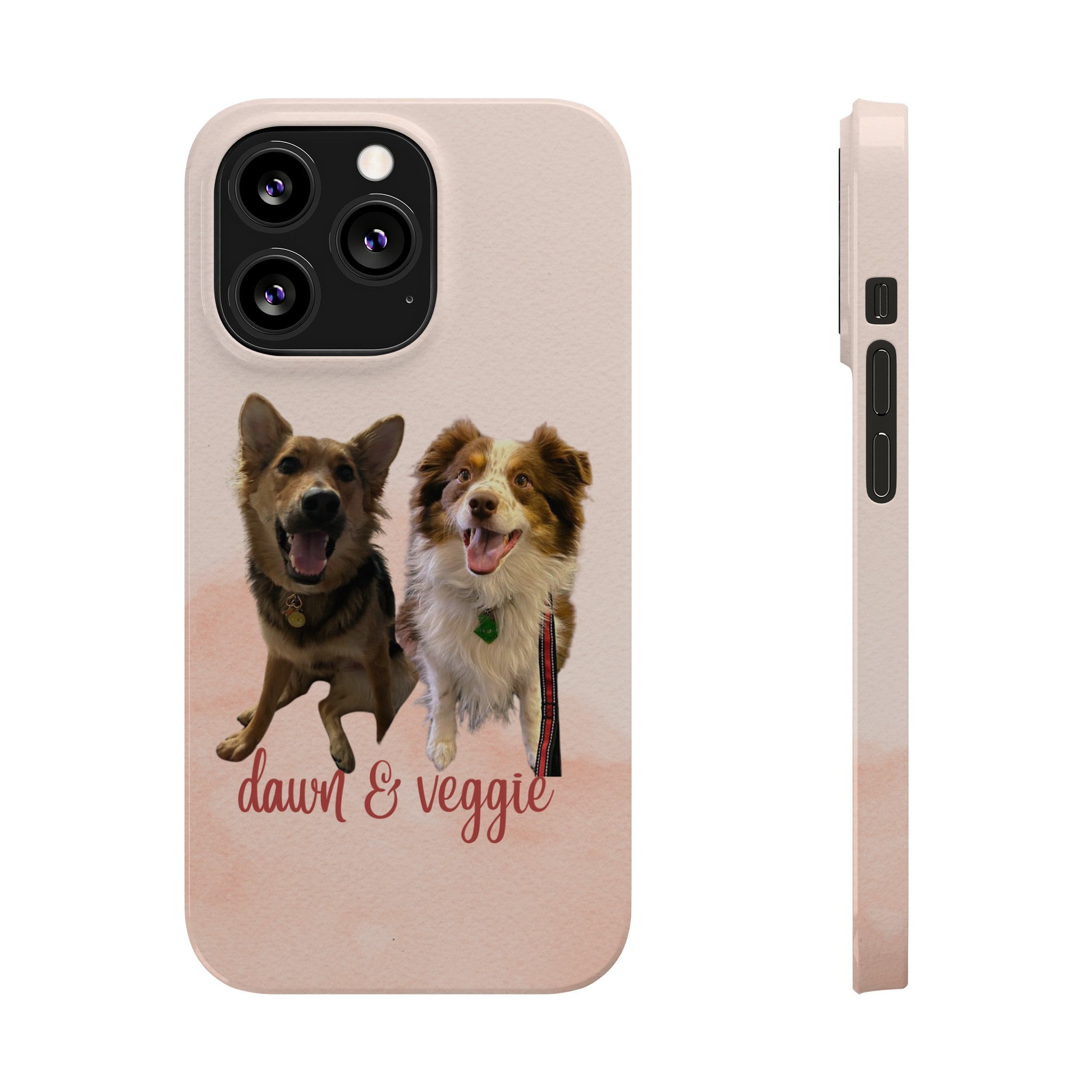 Dog iPhone Cases (Dawn/Veggie)