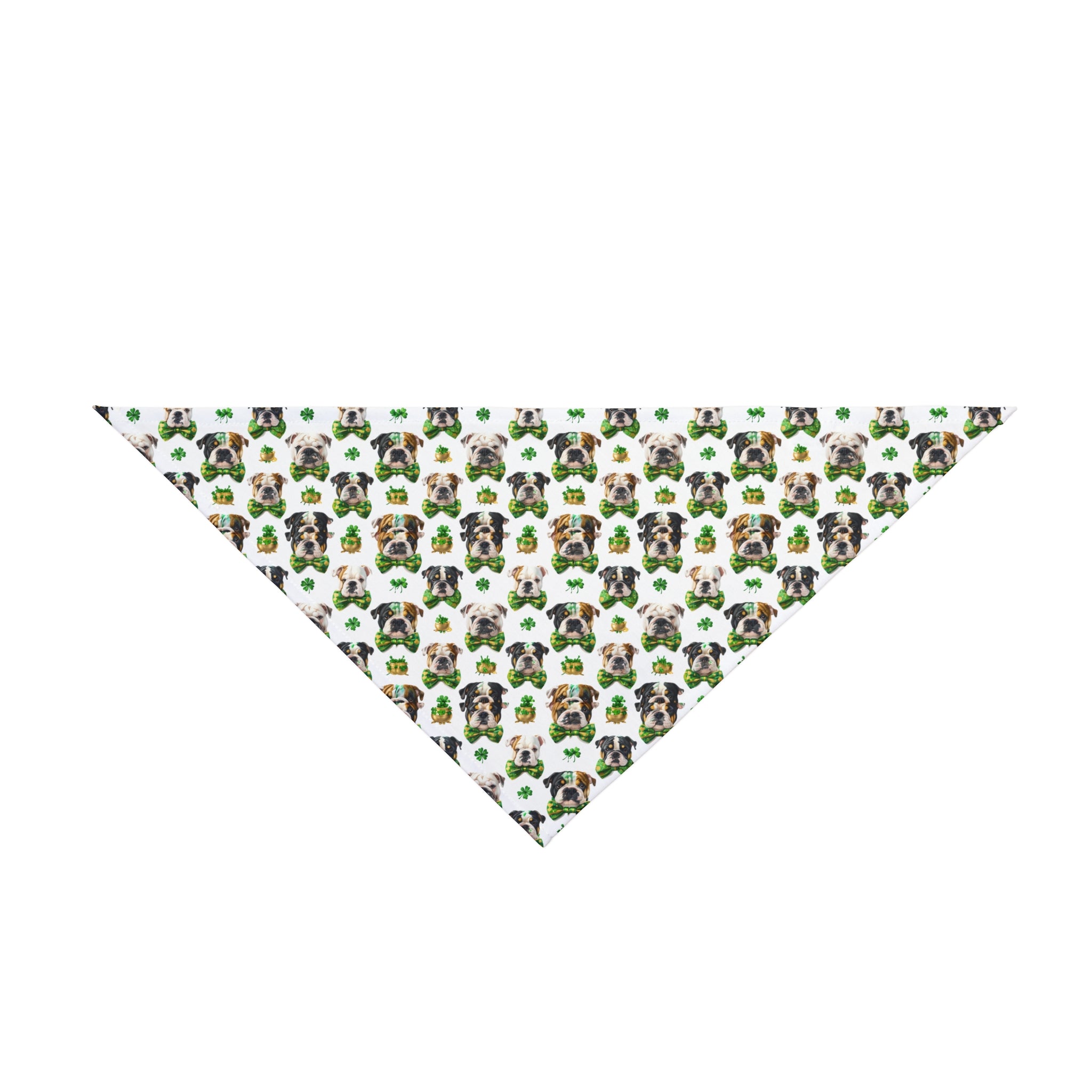 St. Patrick's Day Dog Bandana (English)