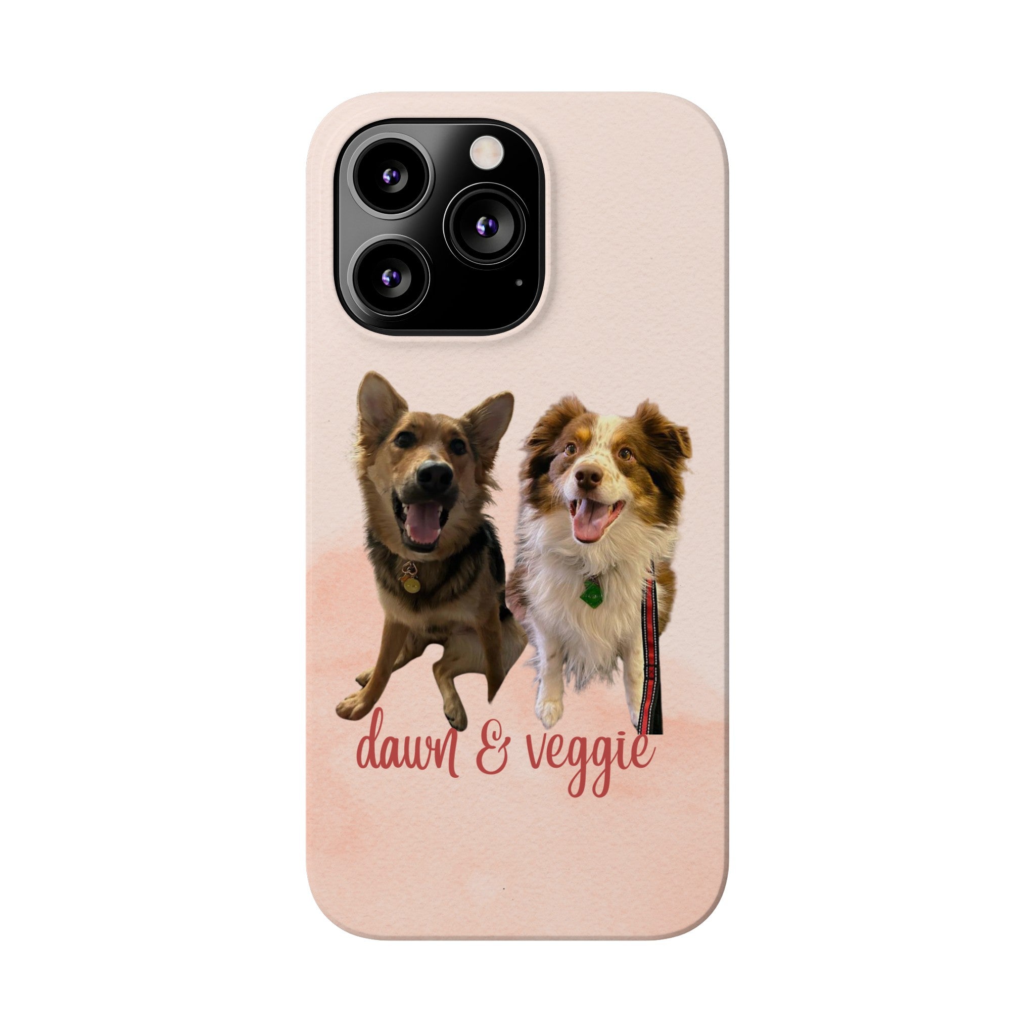 Dog iPhone Cases (Dawn/Veggie)
