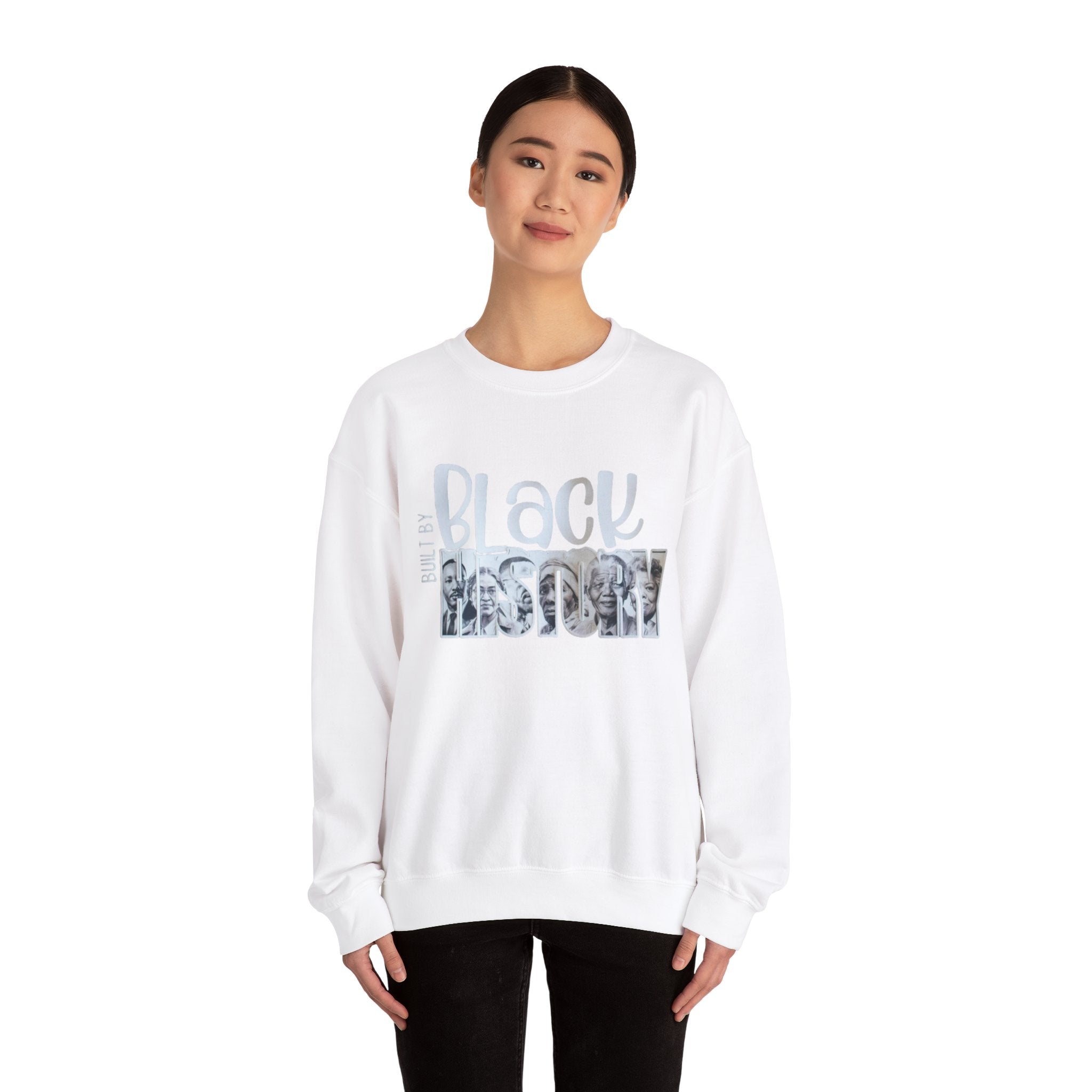 Built By Black History Unisex Crew Neck Sweatshirt
