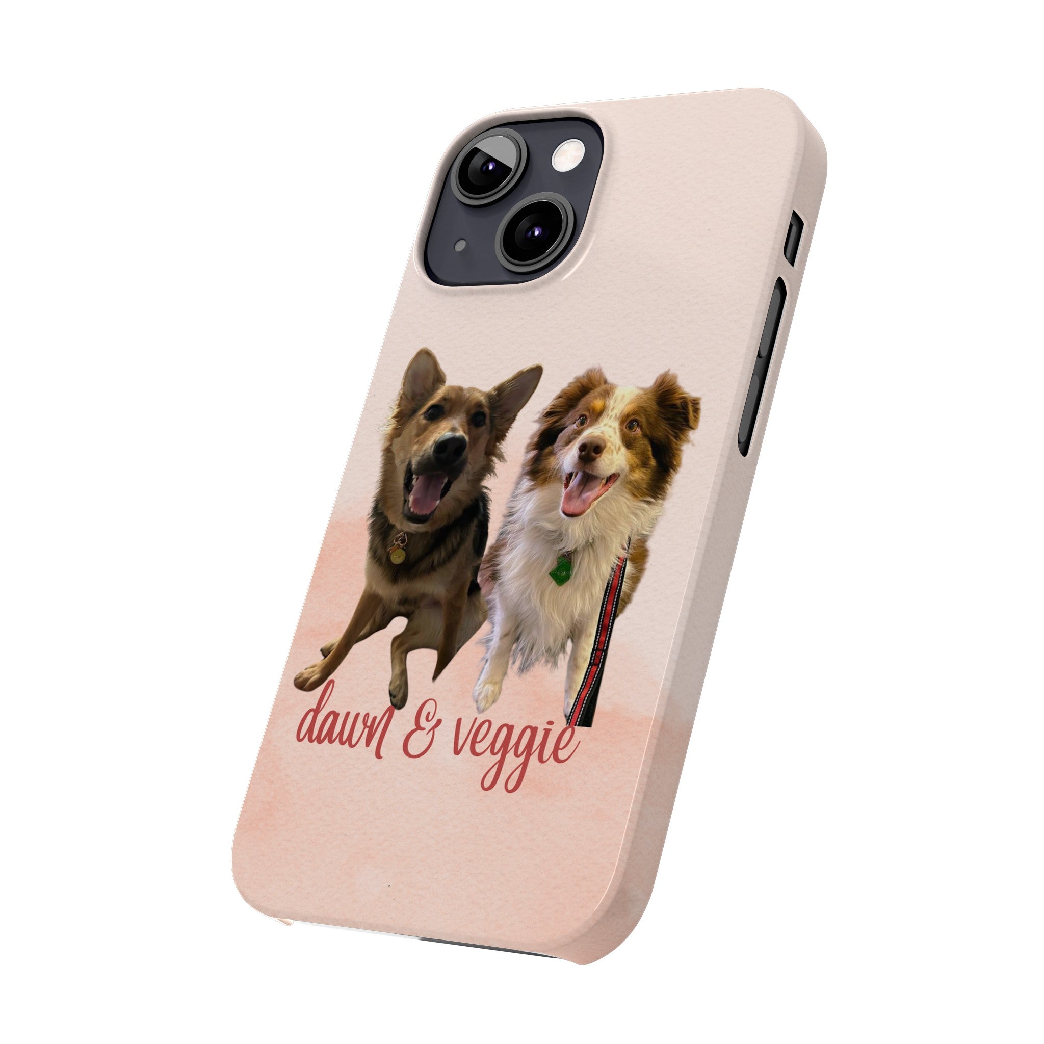 Dog iPhone Cases (Dawn/Veggie)