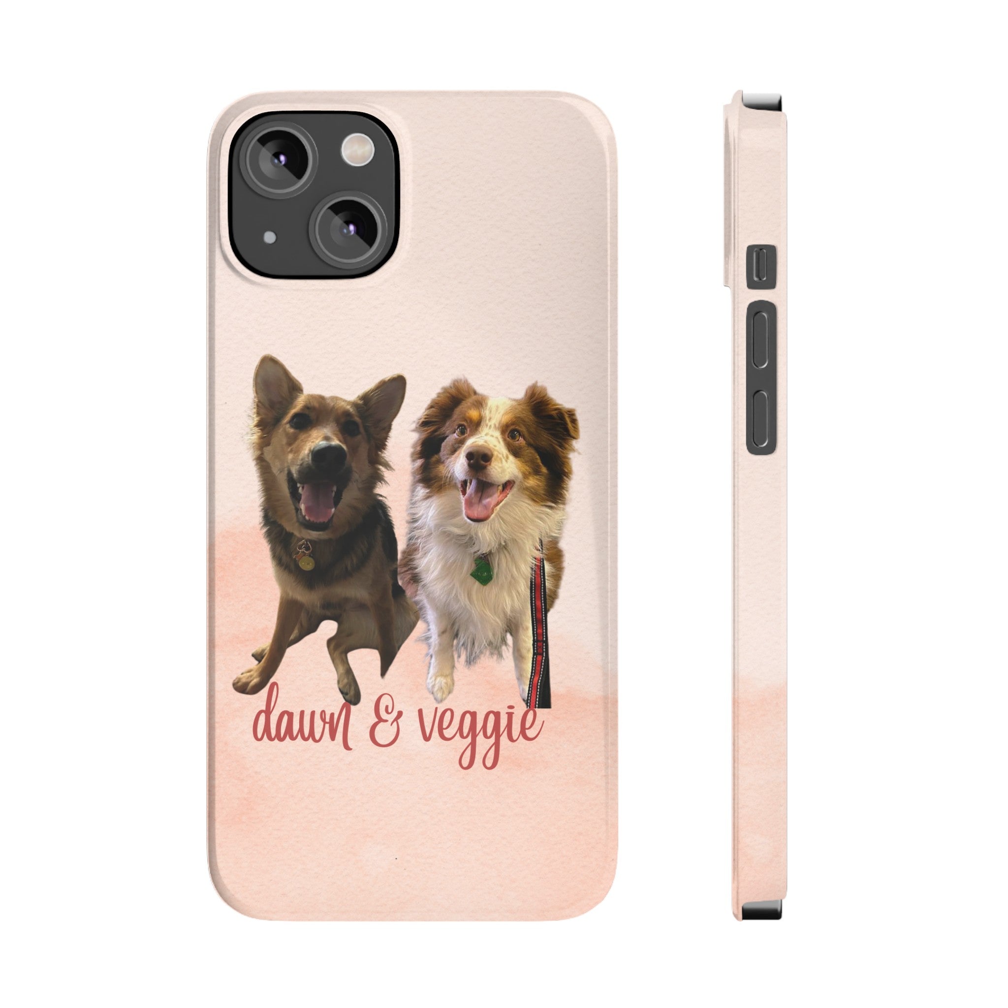 Dog iPhone Cases (Dawn/Veggie)