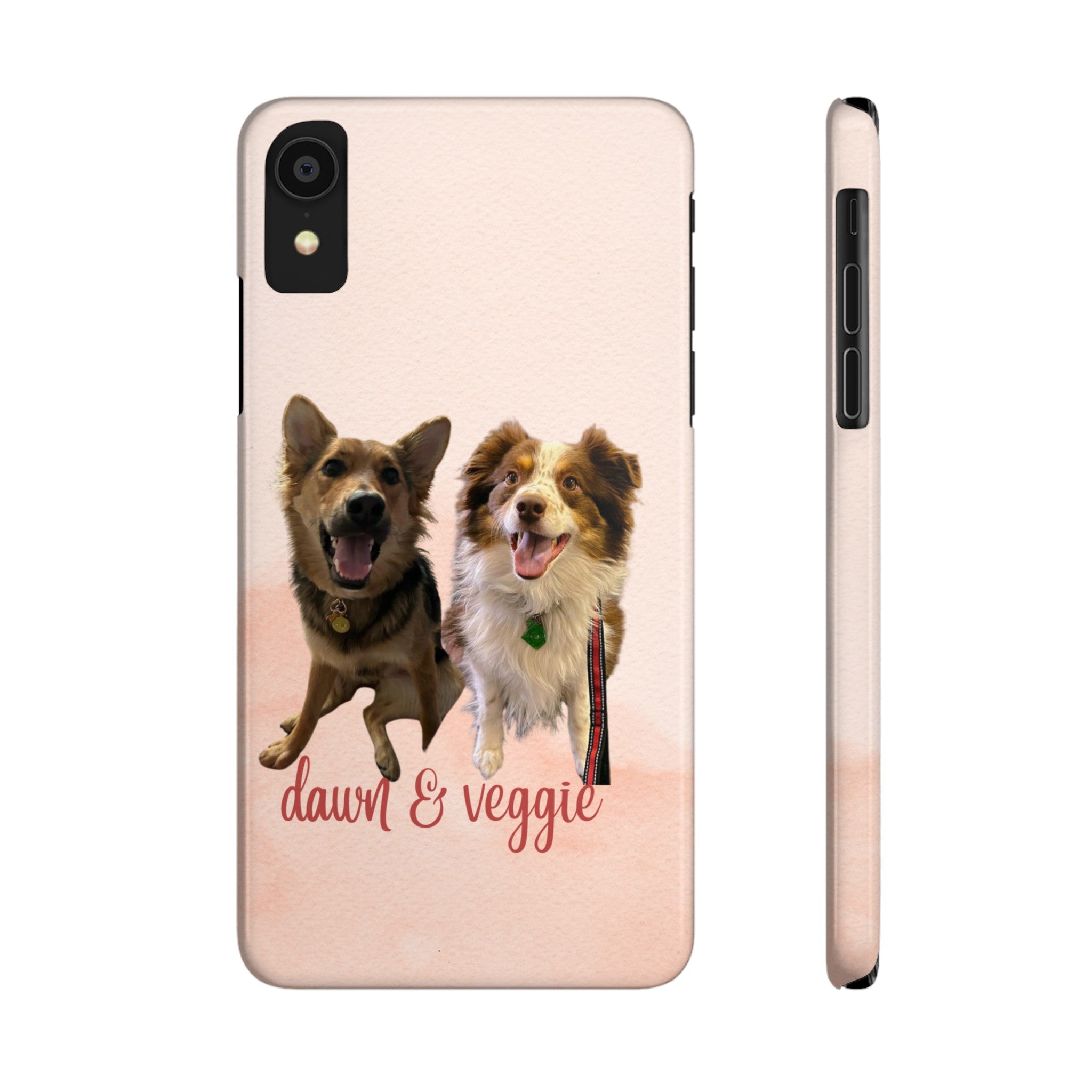 Dog iPhone Cases (Dawn/Veggie)