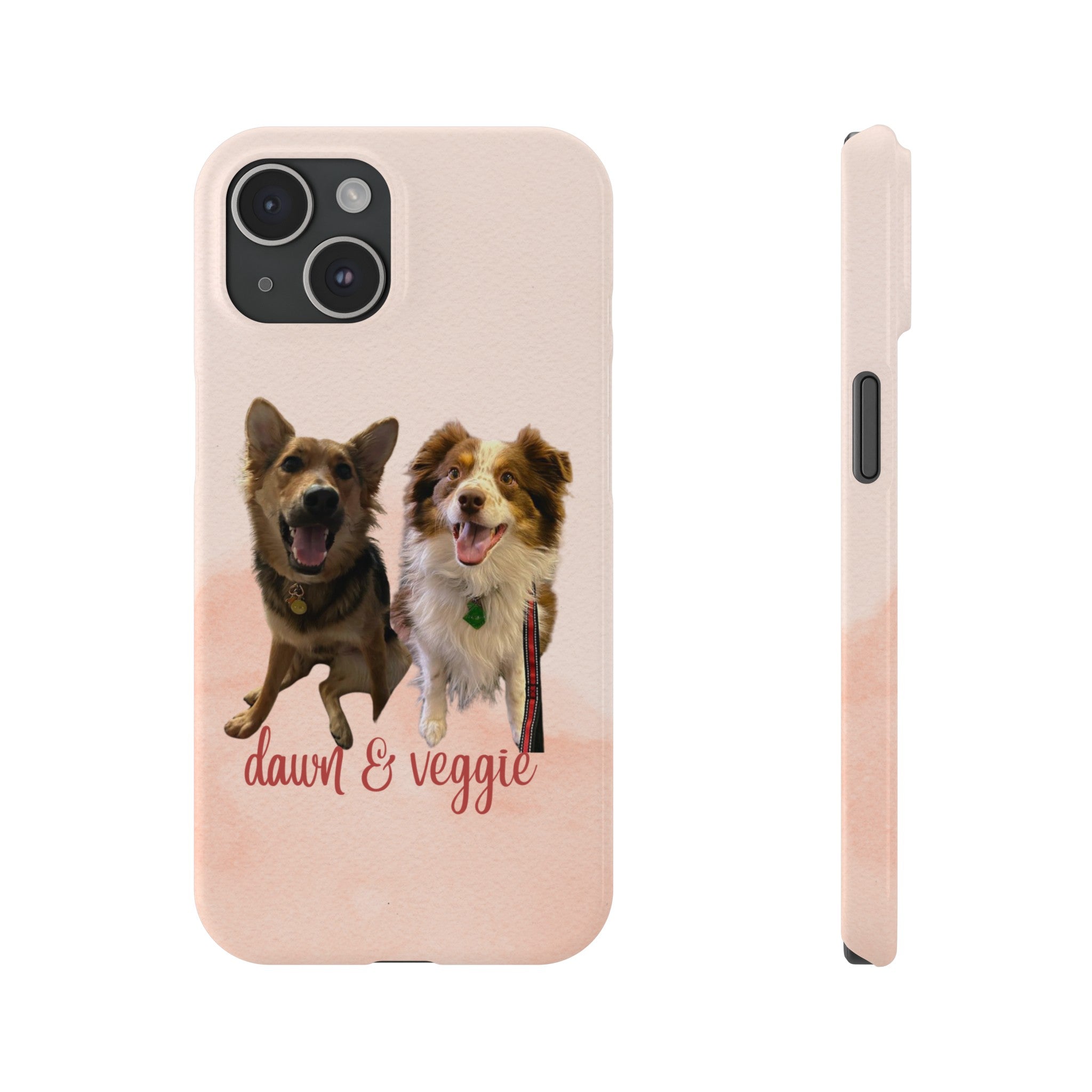 Dog iPhone Cases (Dawn/Veggie)