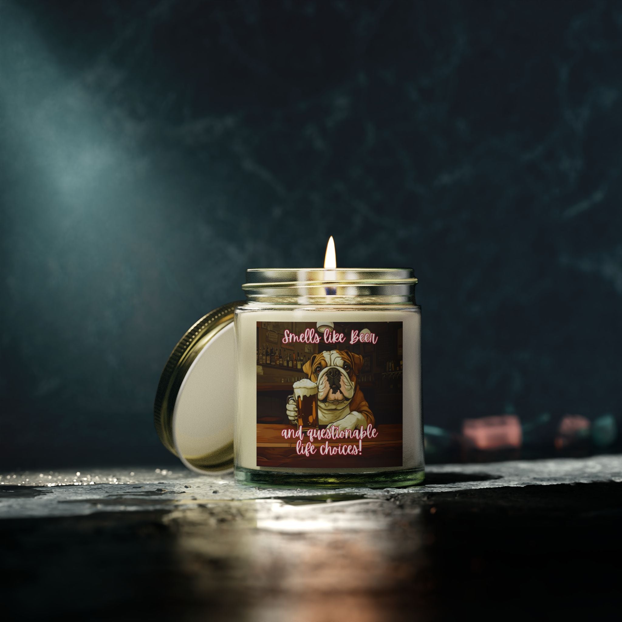 Tipsy Bully Scented Candle (English/Beer)