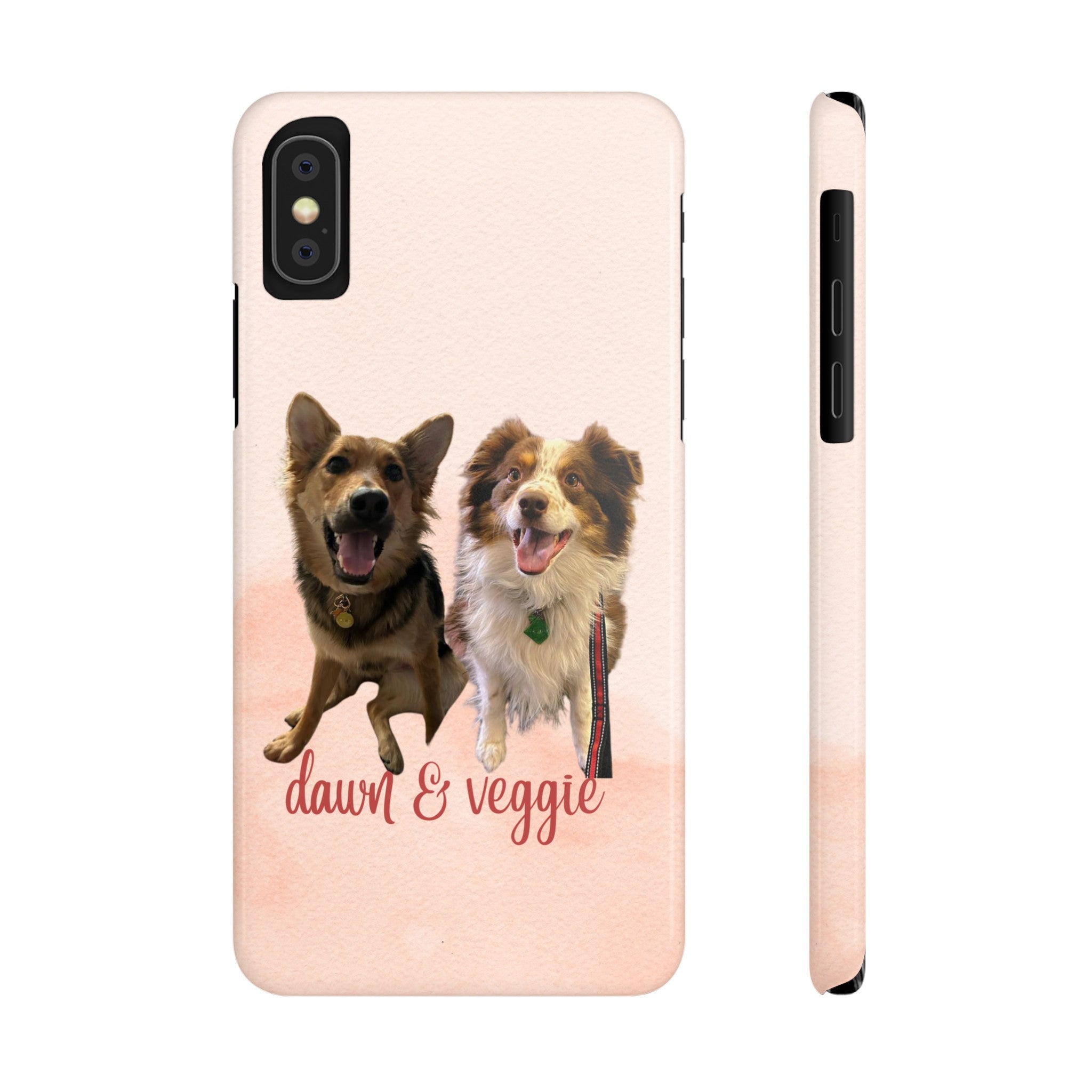 Dog iPhone Cases (Dawn/Veggie)