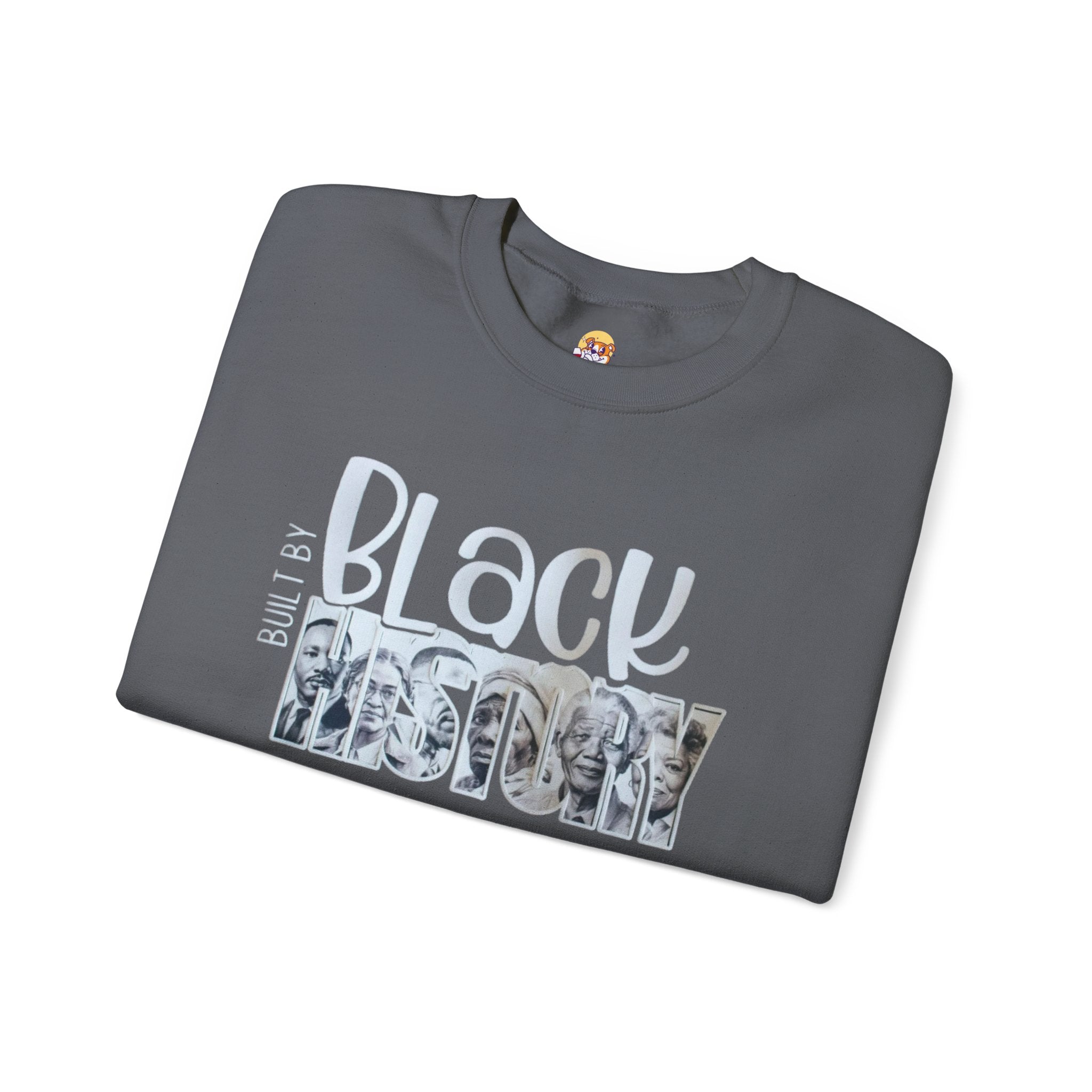 Built By Black History Unisex Crew Neck Sweatshirt