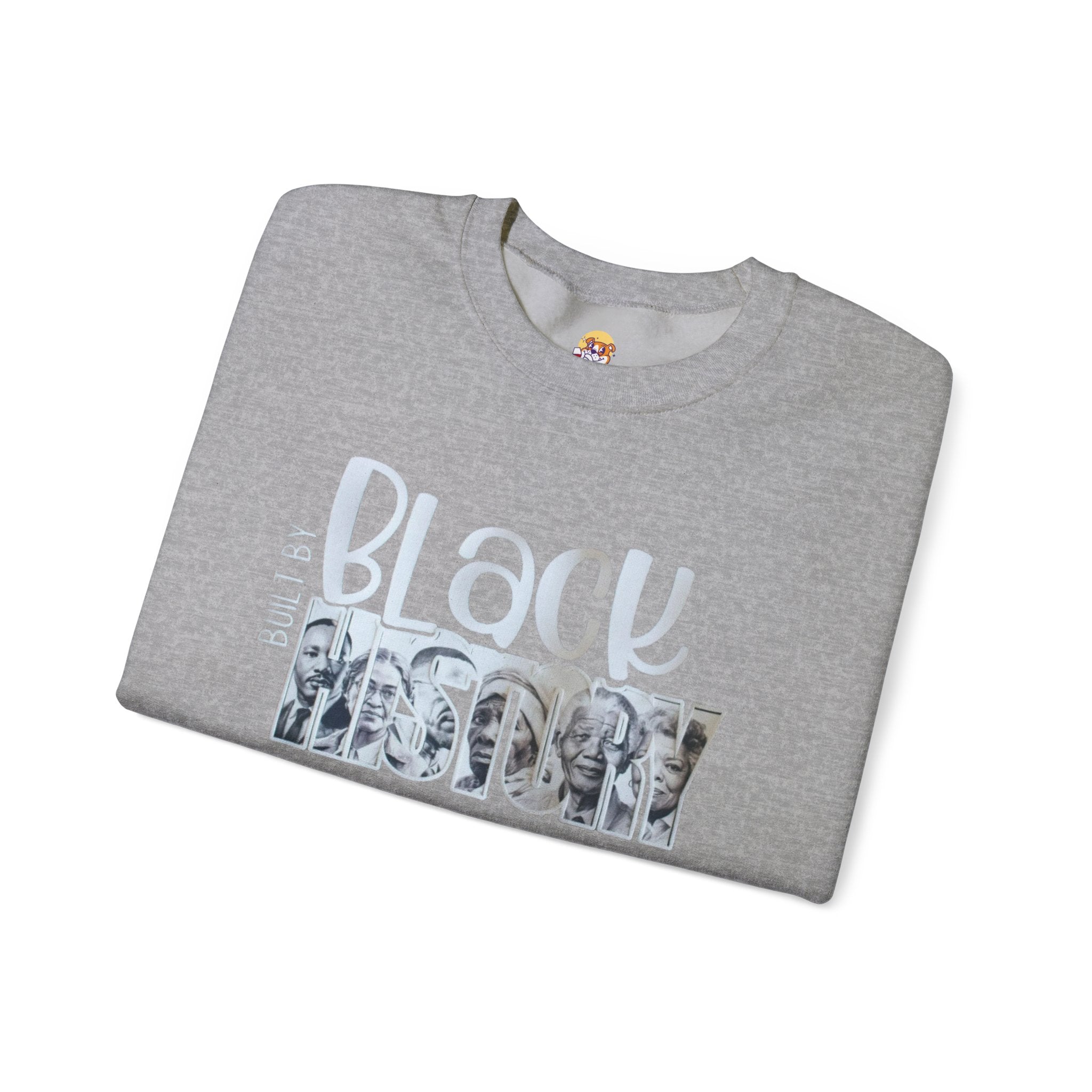Built By Black History Unisex Crew Neck Sweatshirt