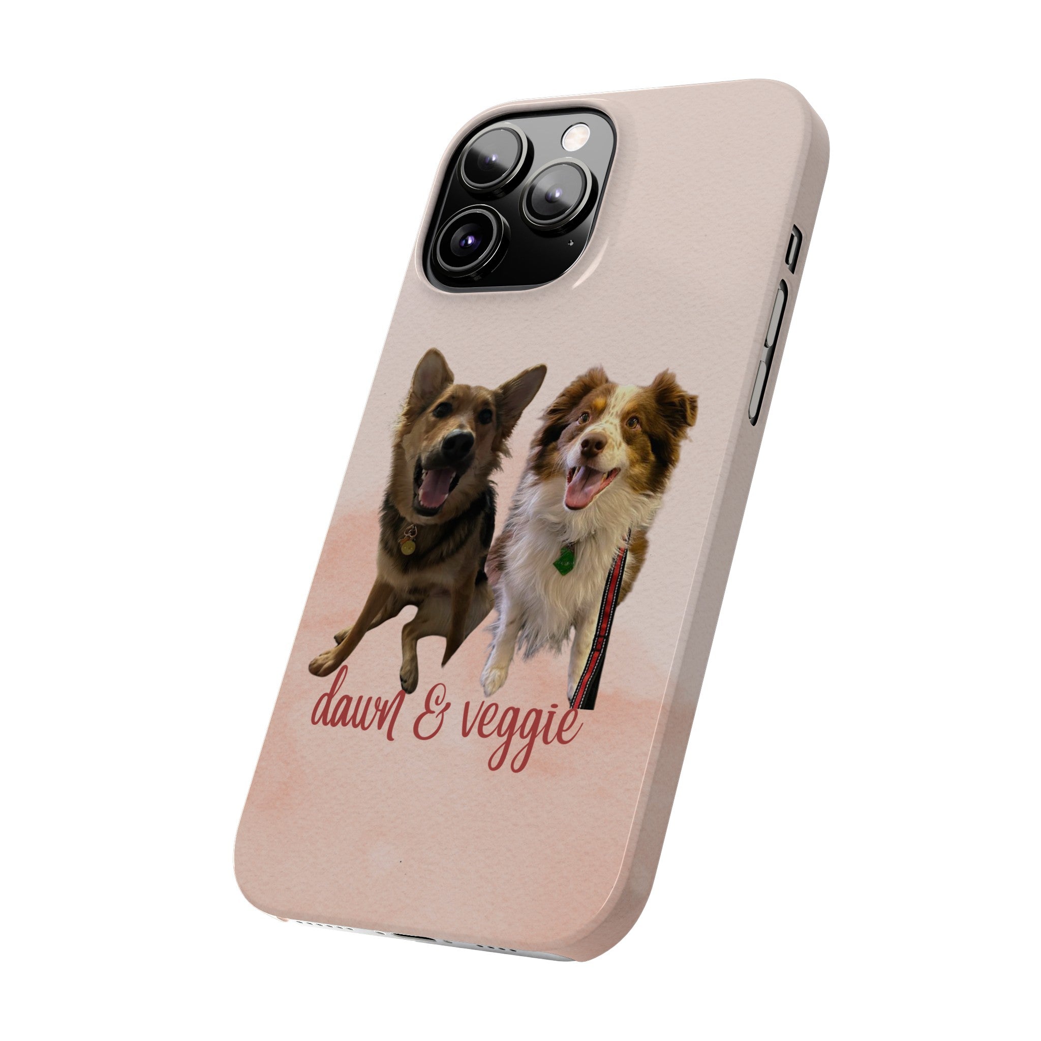 Dog iPhone Cases (Dawn/Veggie)