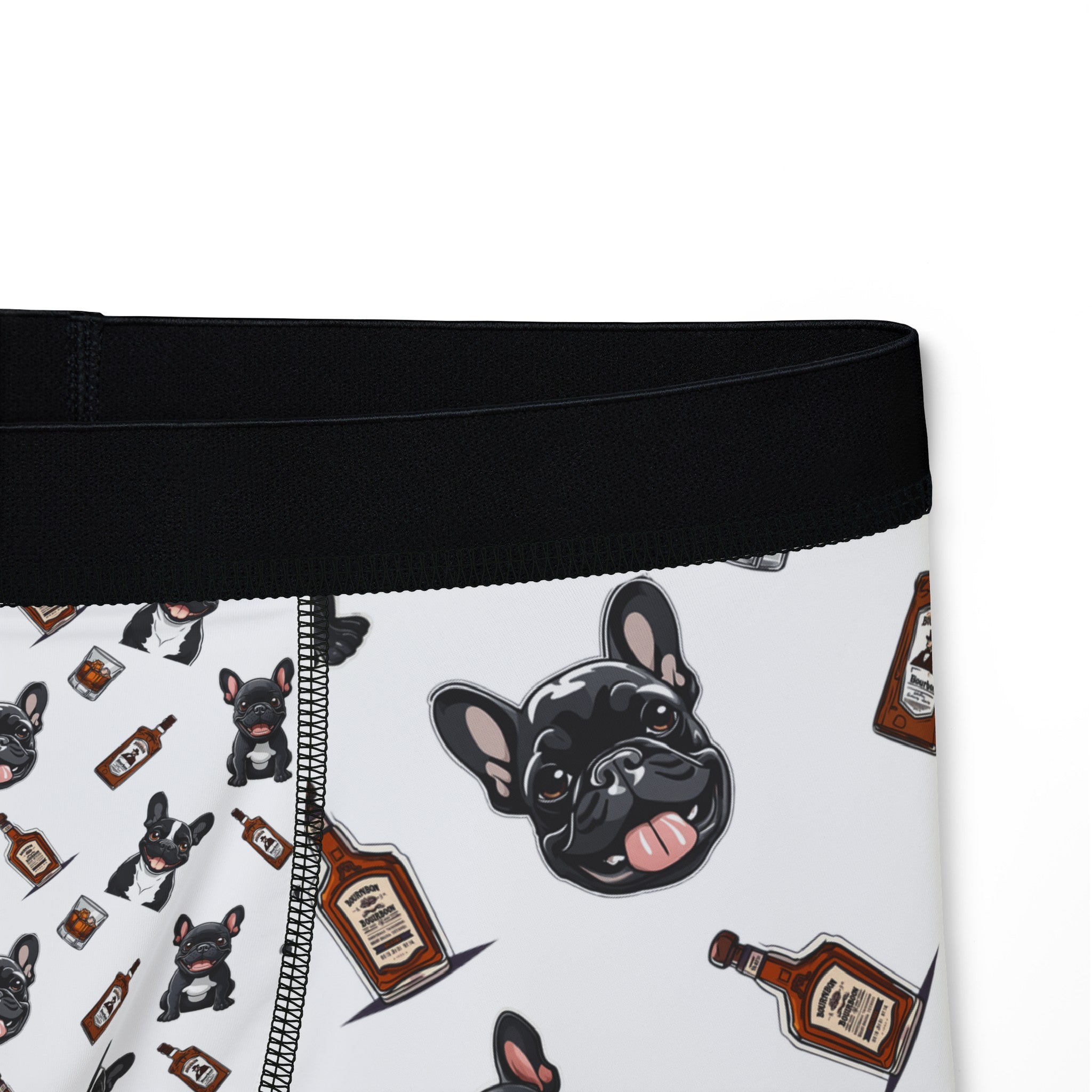 Tipsy Bully Bulldogs & Bourbon Men's Underwear (French/Black)