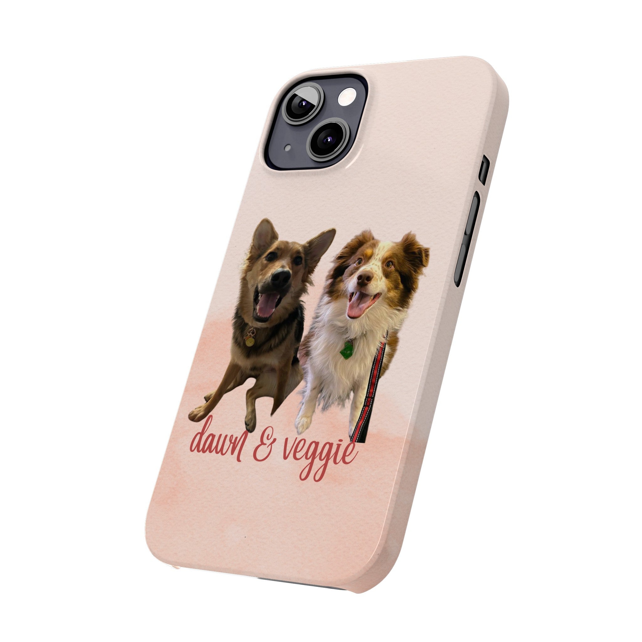 Dog iPhone Cases (Dawn/Veggie)