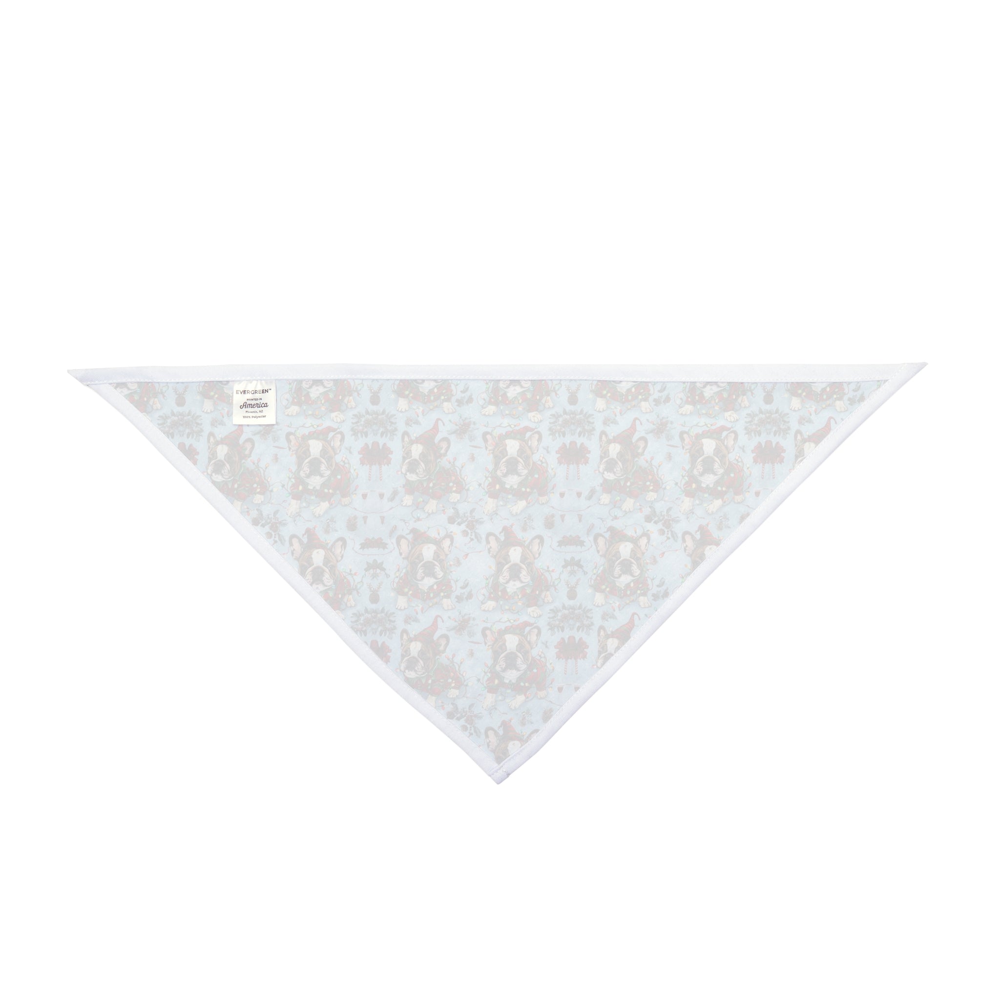 Tipsy Christmas Dog Bandana (French)