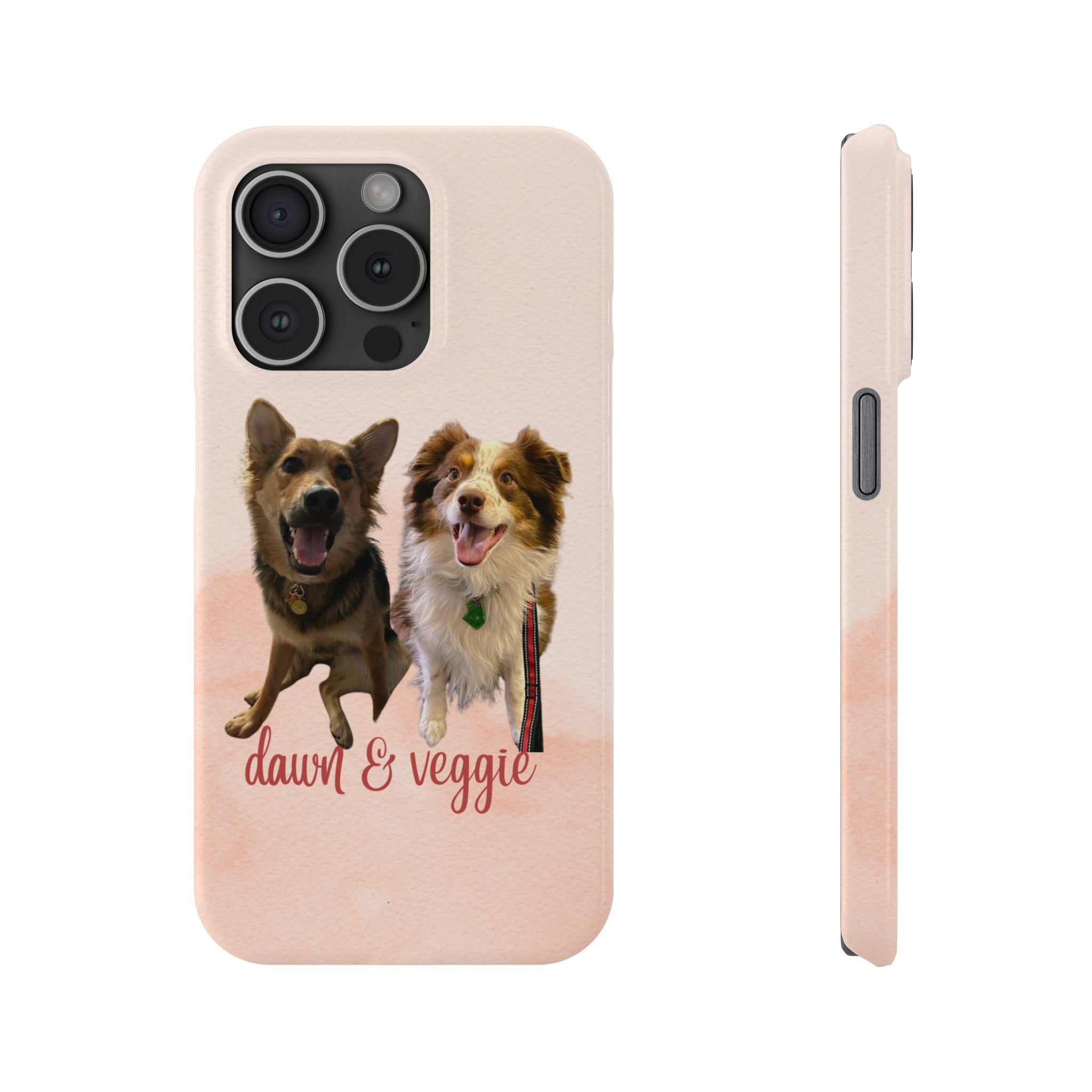 Dog iPhone Cases (Dawn/Veggie)