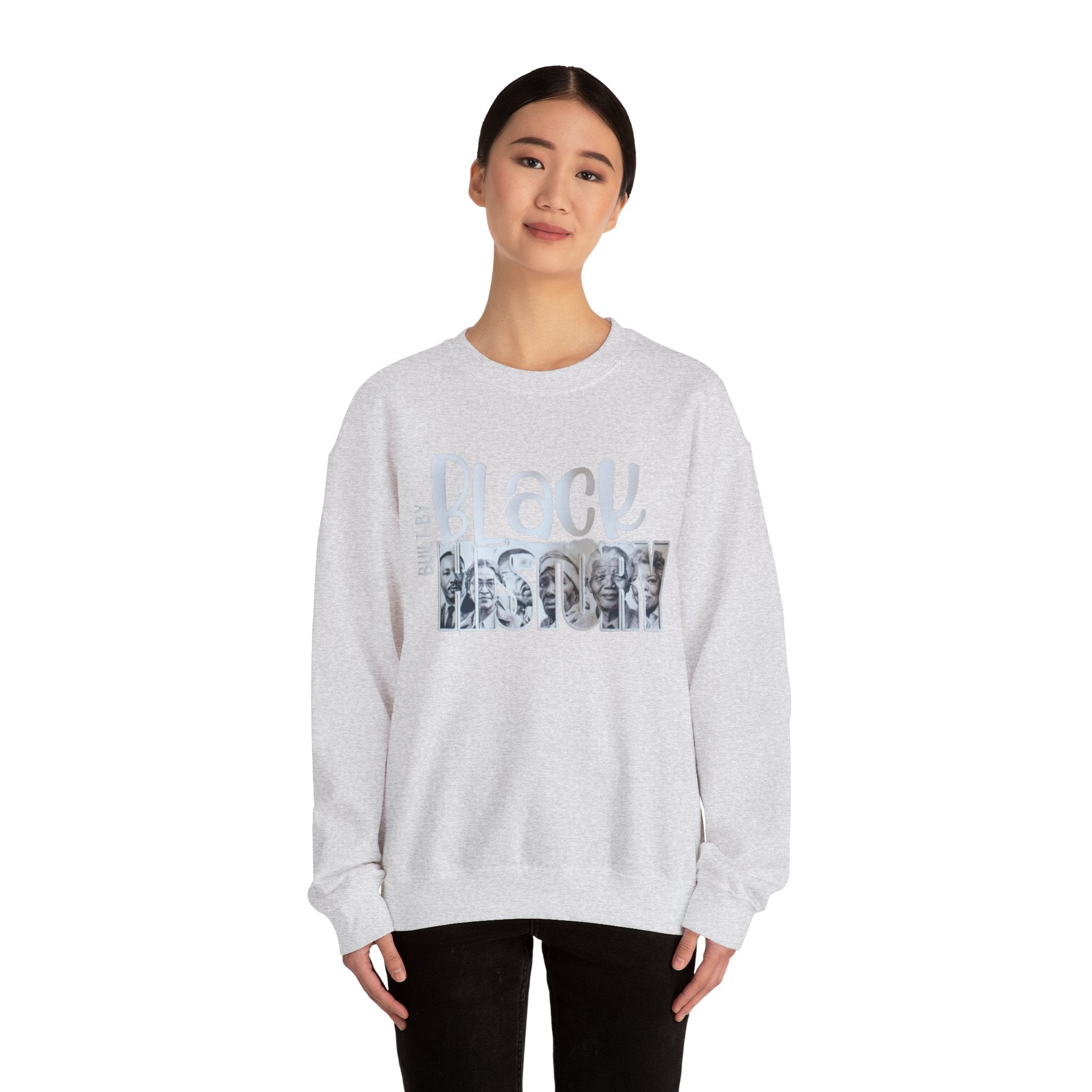 Built By Black History Unisex Crew Neck Sweatshirt