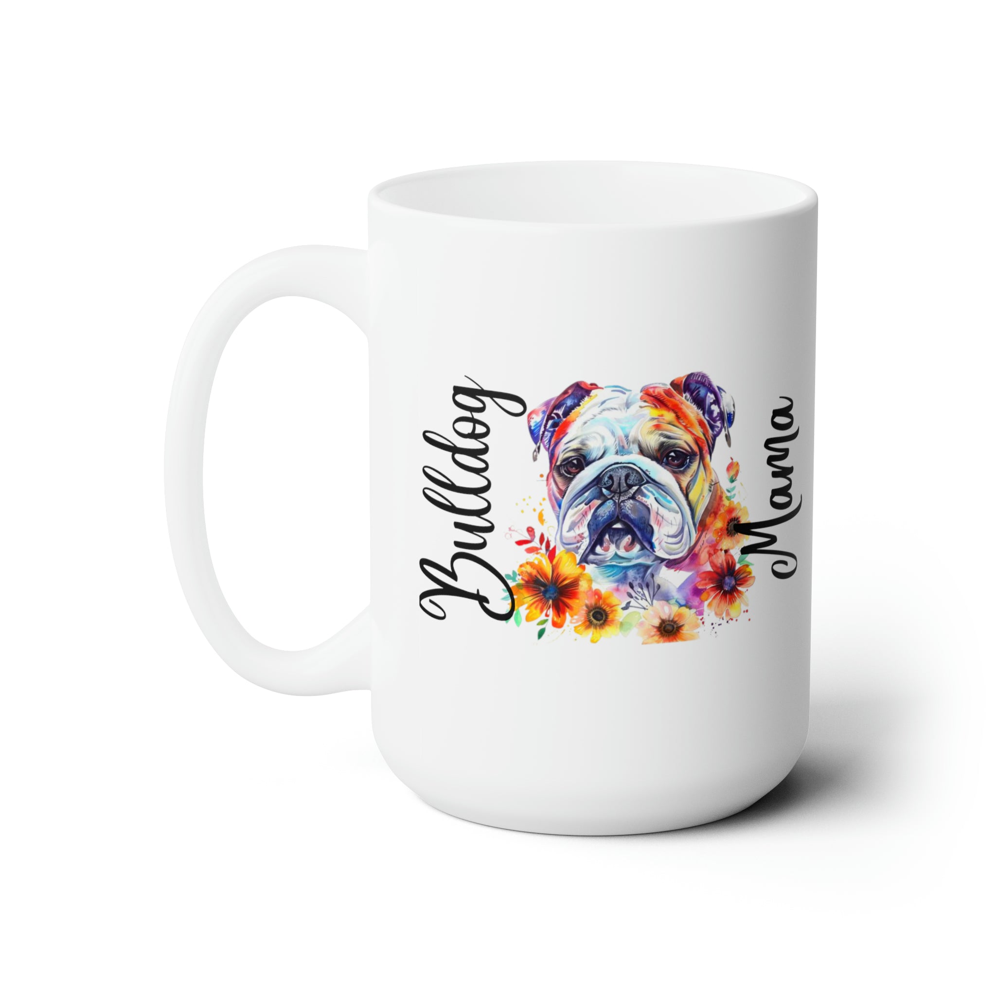 Bulldog Mama Coffee Mug (English)