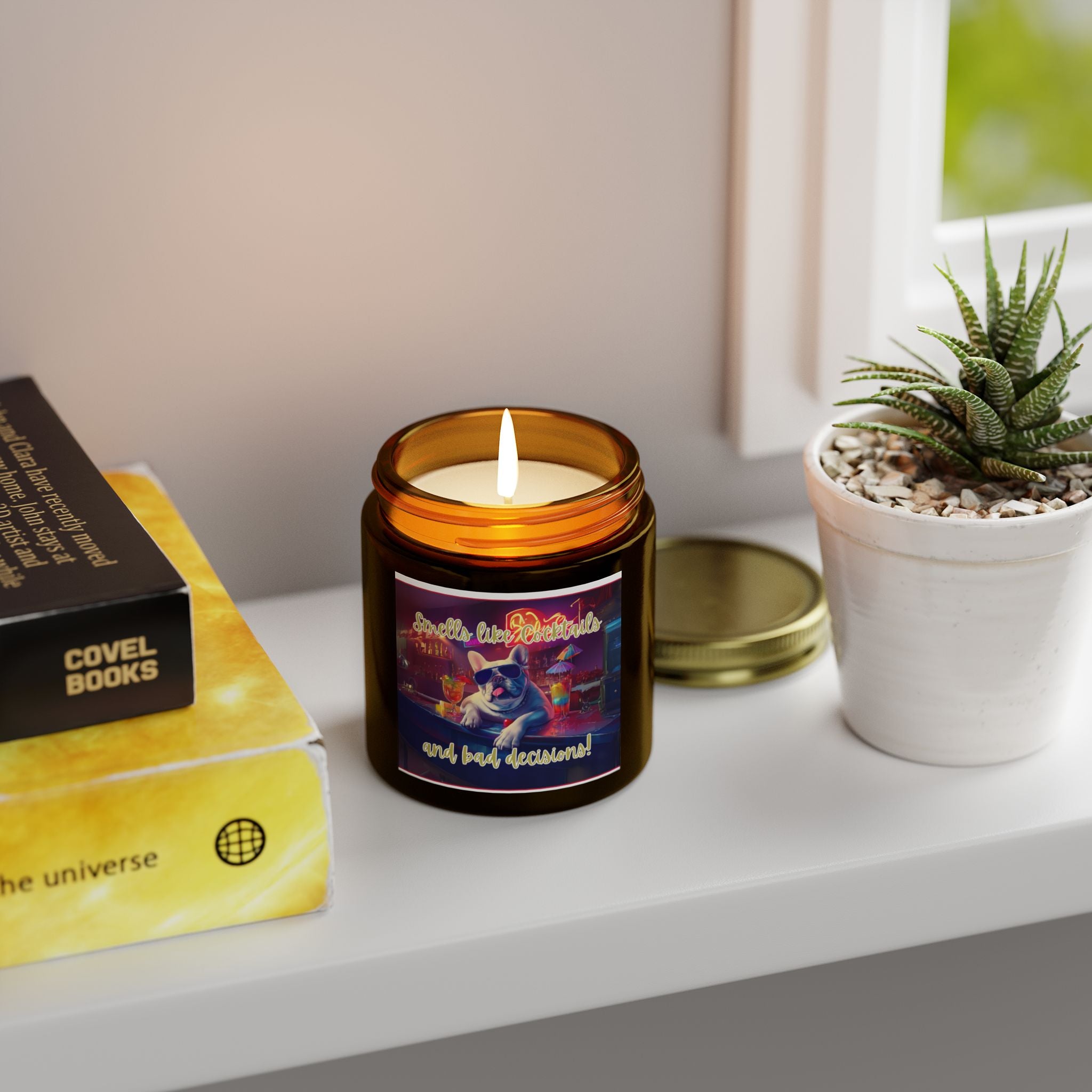 Tipsy Bully Scented Candle option 19 - French Bulldog mom home decor | Tipsy Bully