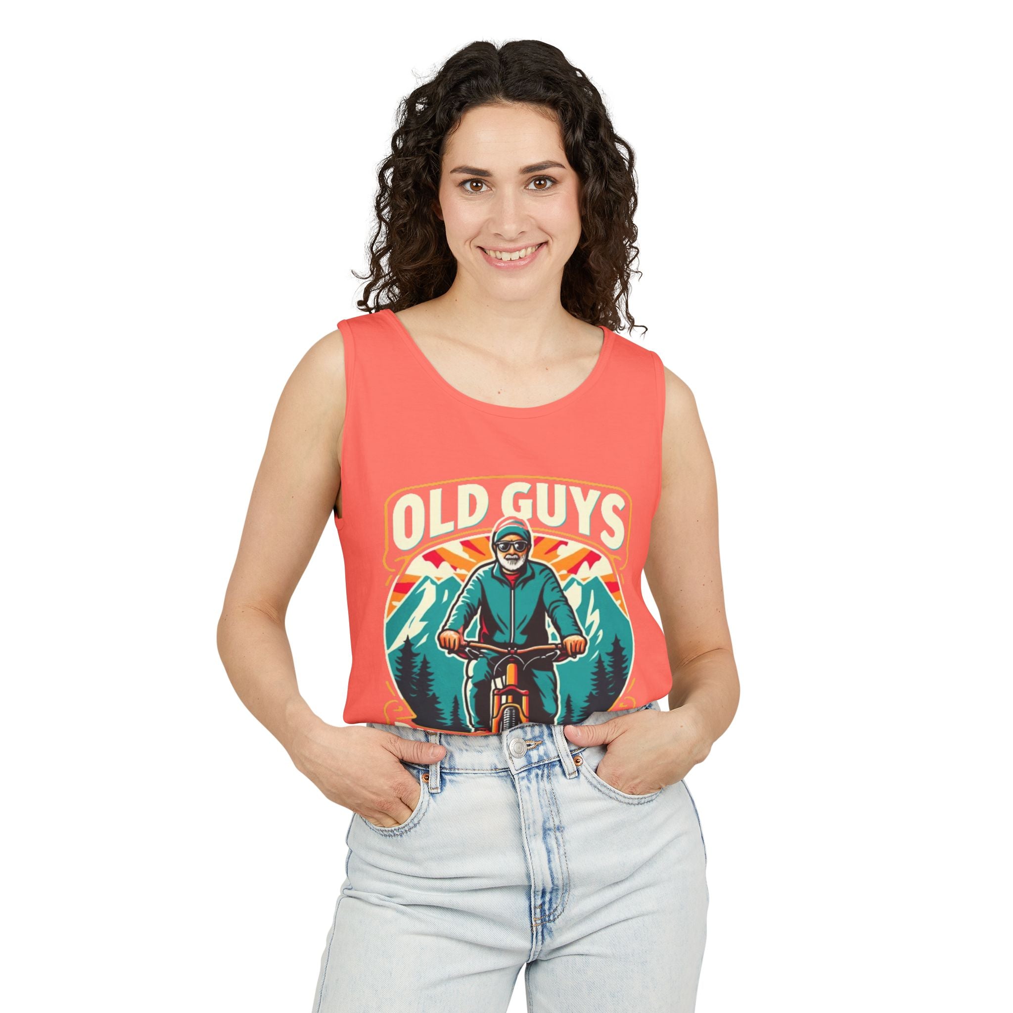Men's Tank Top - Old Guys Rule the Trails (Unisex)