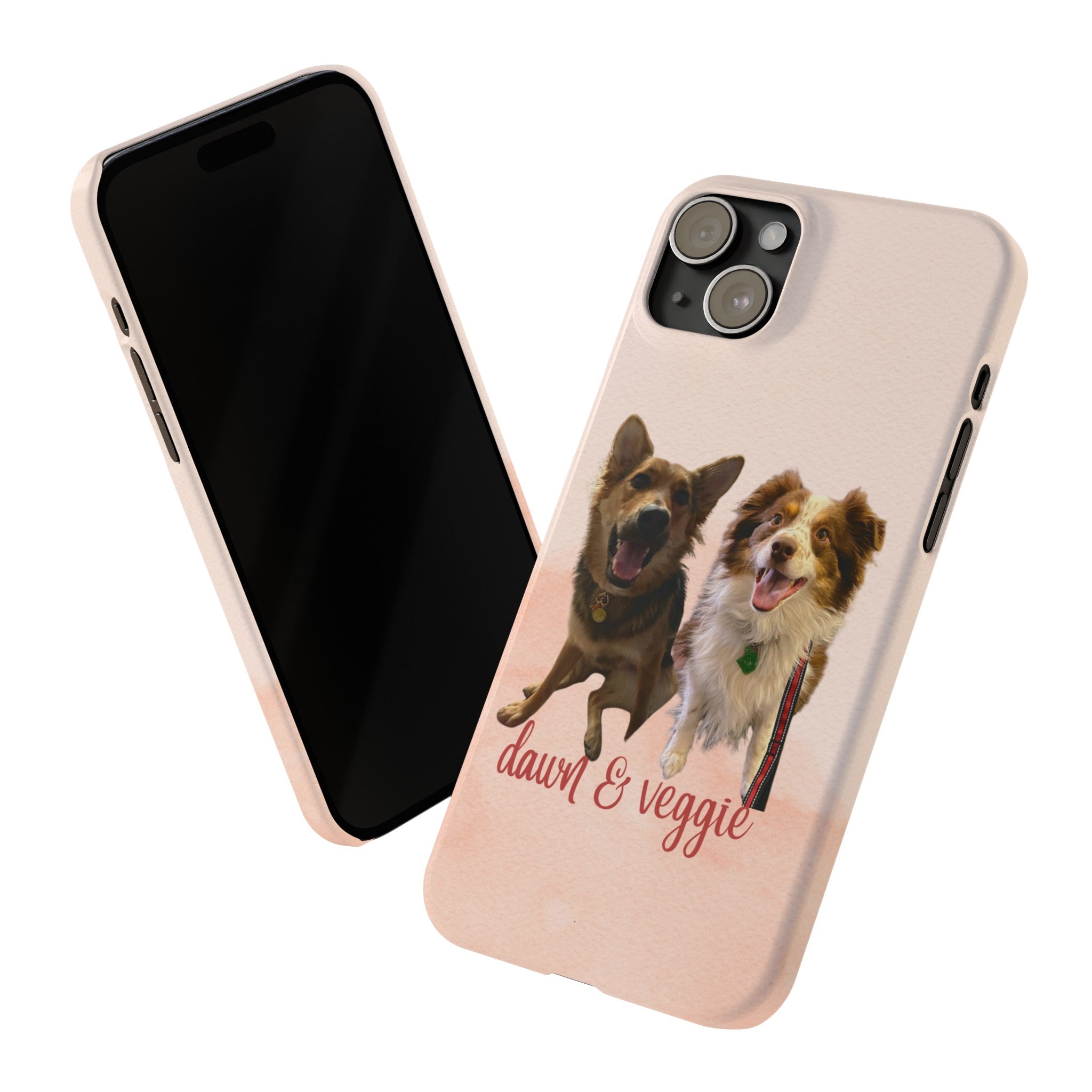 Dog iPhone Cases (Dawn/Veggie)