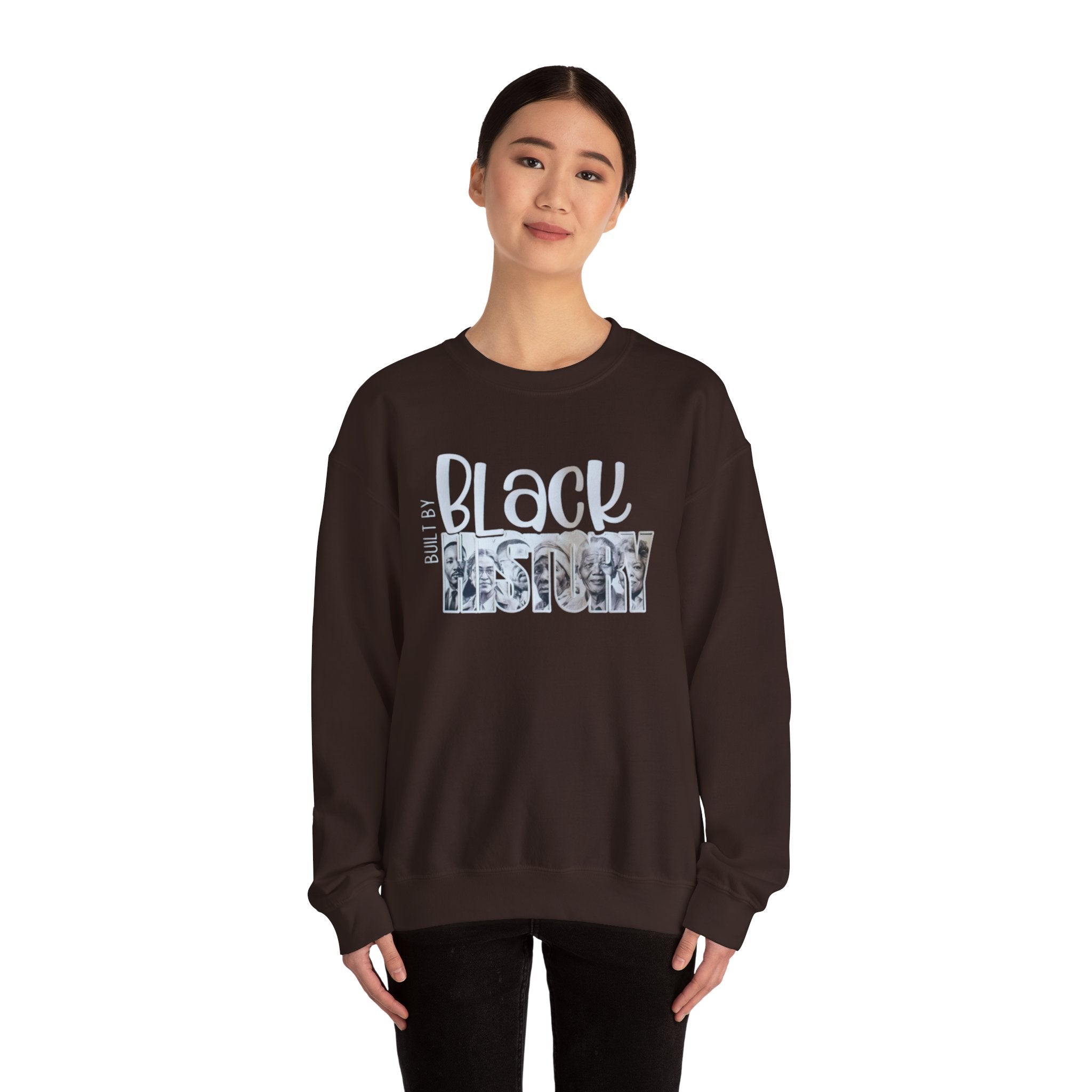 Built By Black History Unisex Crew Neck Sweatshirt