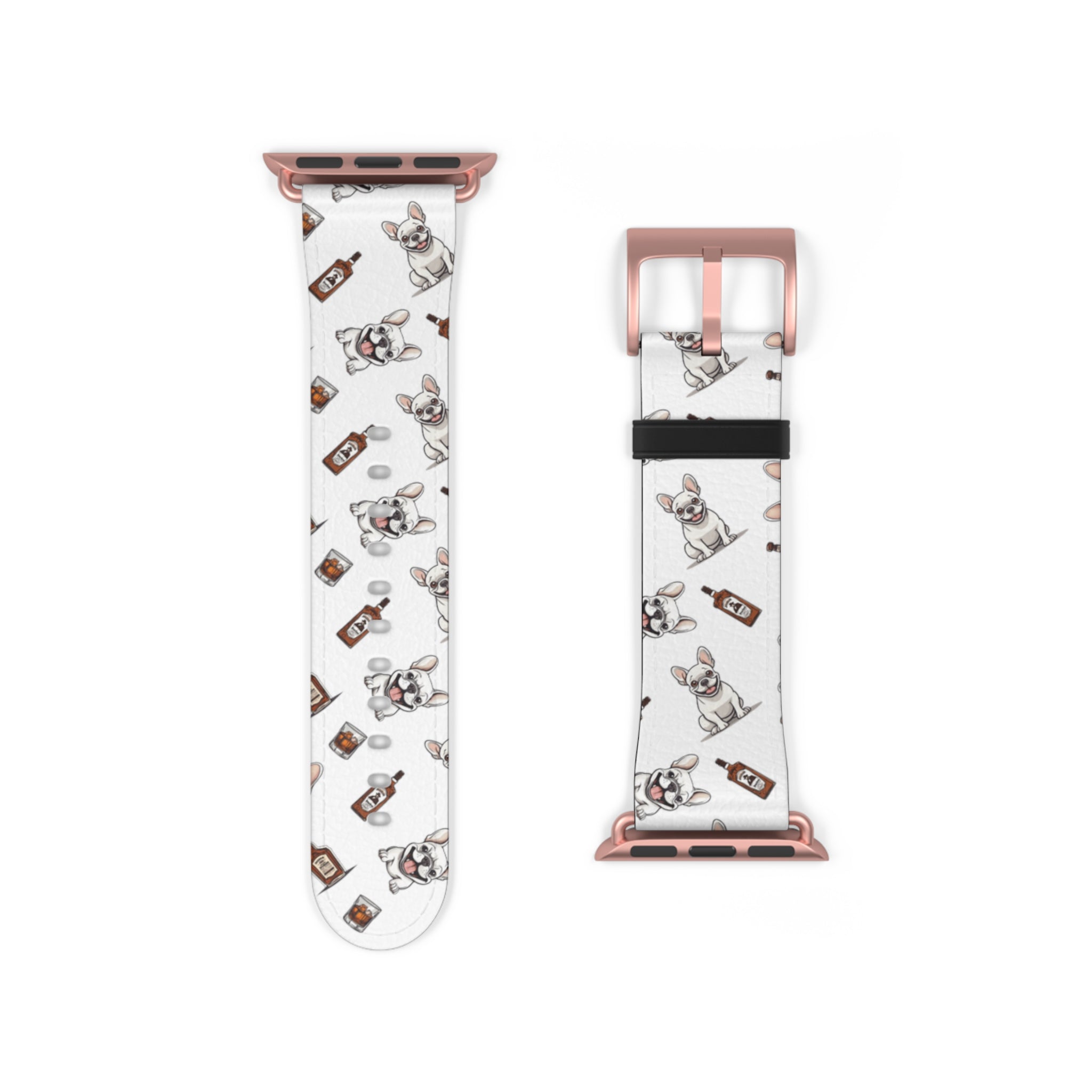 Bulldog Apple Watch Bands (french/bourbon)