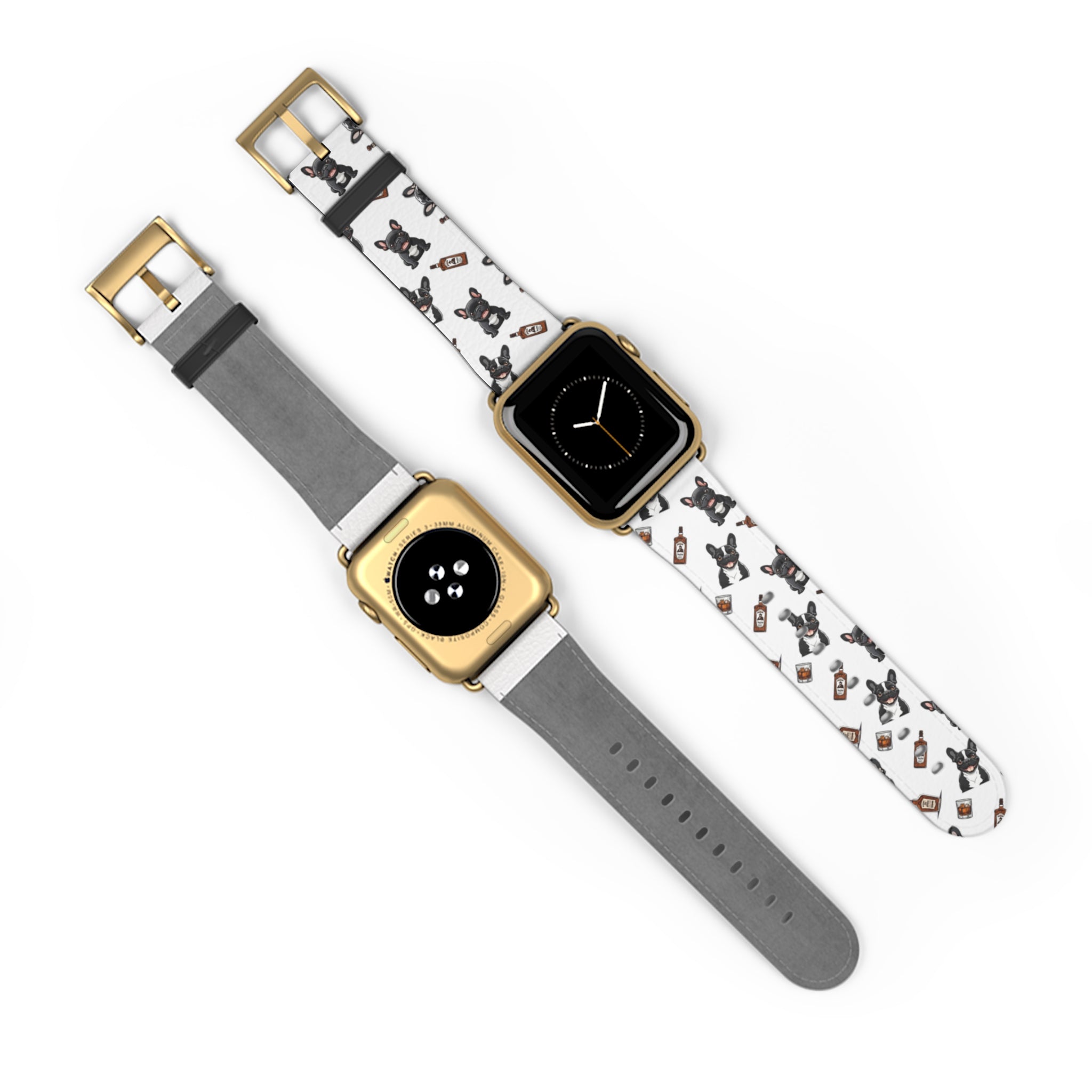 Bulldog Apple Watch Bands (french/bourbon)