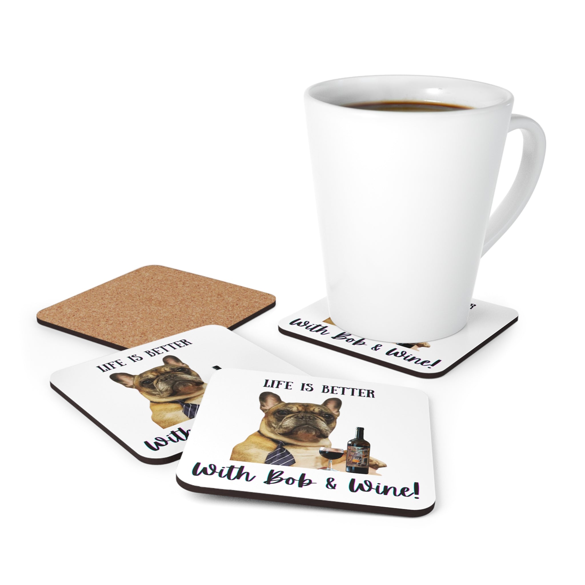 Tipsy Bully Customizable Coaster Set