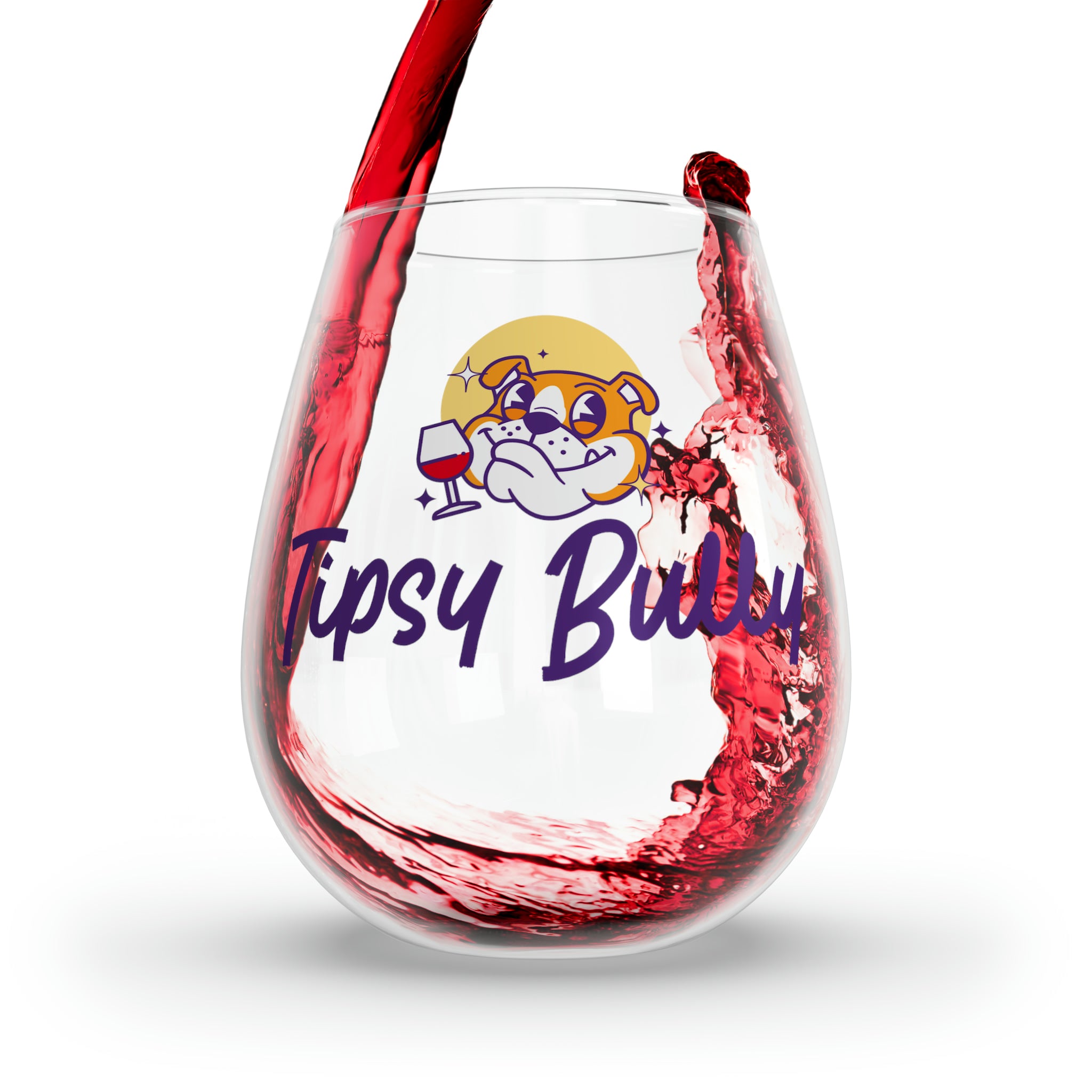 Tipsy Bully's Signature Sipper: The Stemless Wonder π·πΆ