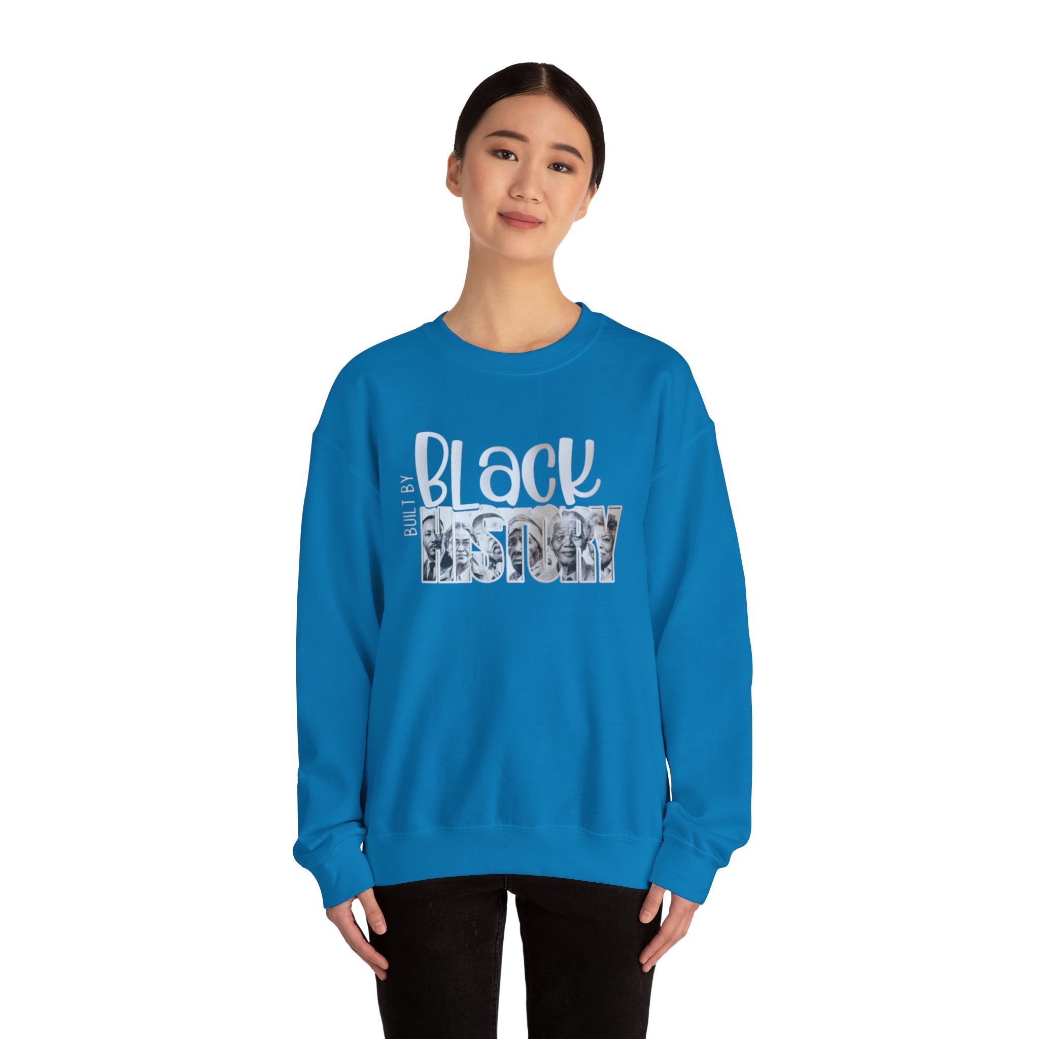 Built By Black History Unisex Crew Neck Sweatshirt